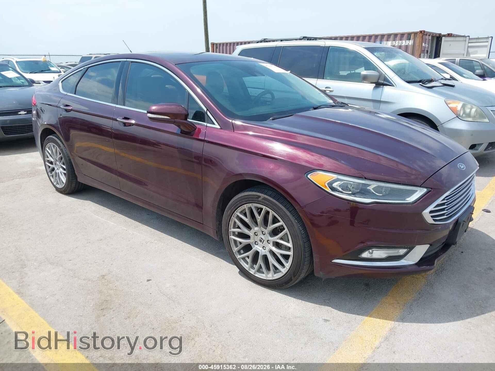 Photo 3FA6P0K96HR178921 - FORD FUSION 2017