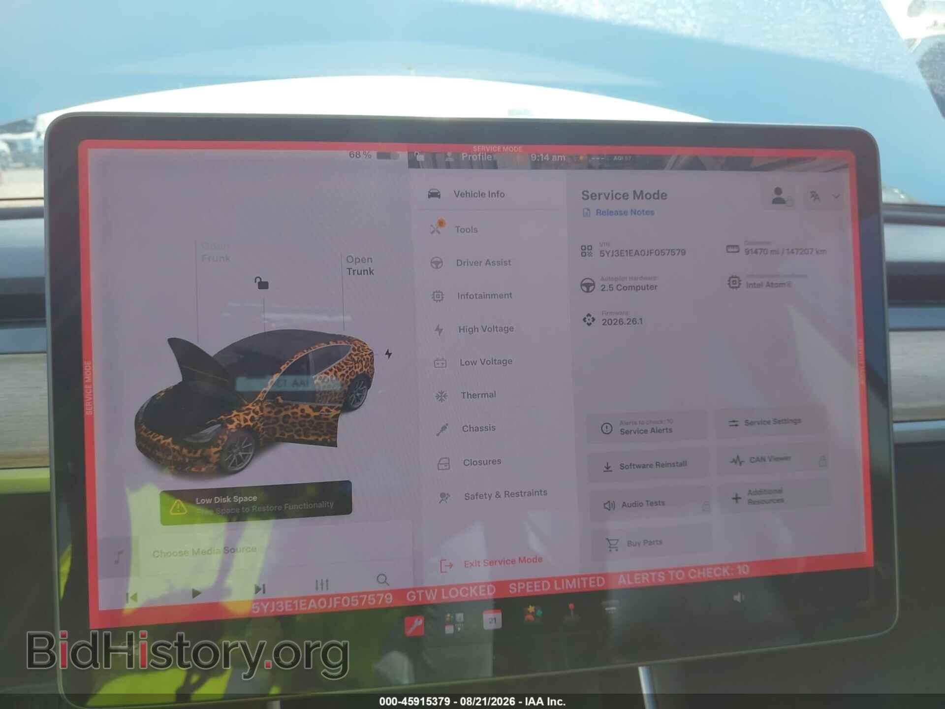 2018 TESLA MODEL 3 - VIN: 5YJ3E1EA0JF057579 - Photo 7