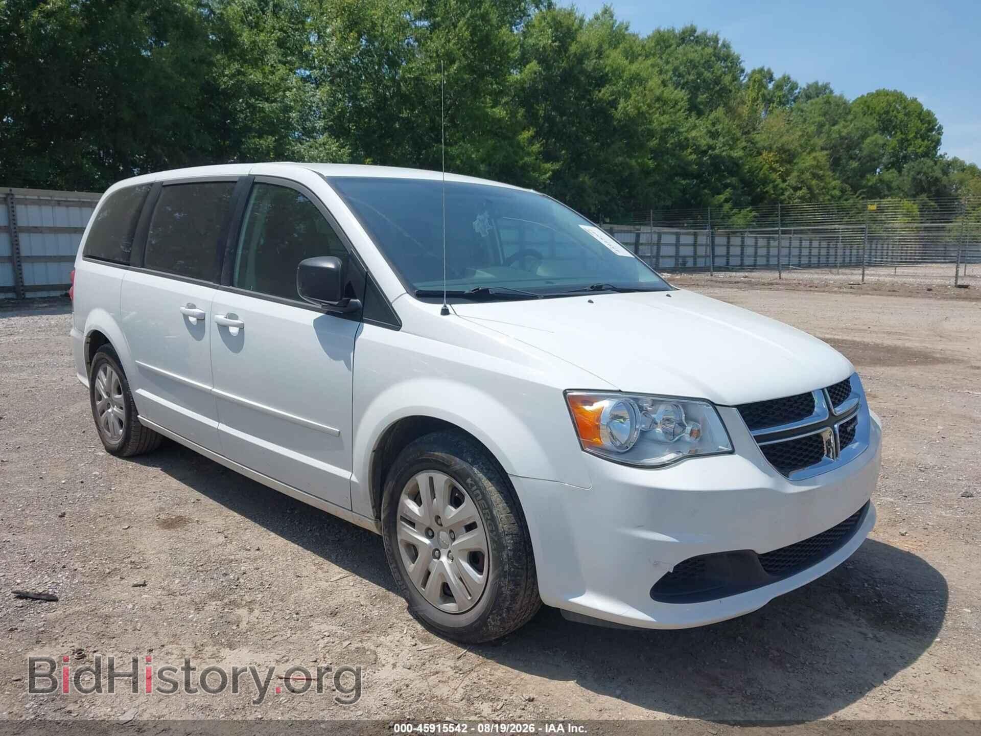 Photo 2C4RDGBG0GR341445 - DODGE GRAND CARAVAN 2016