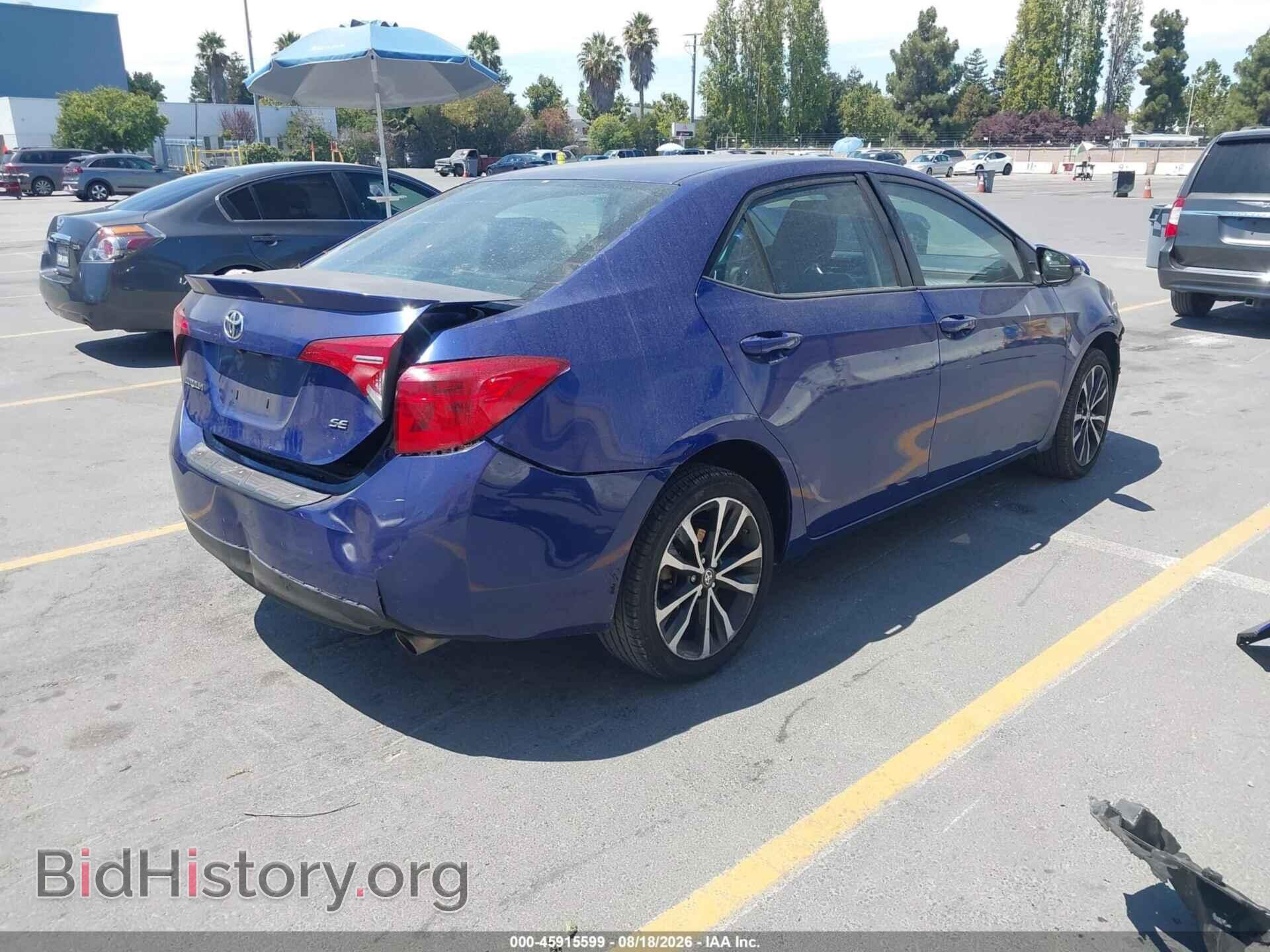 2017 TOYOTA COROLLA - VIN: 5YFBURHE0HP659702 - Фото 4