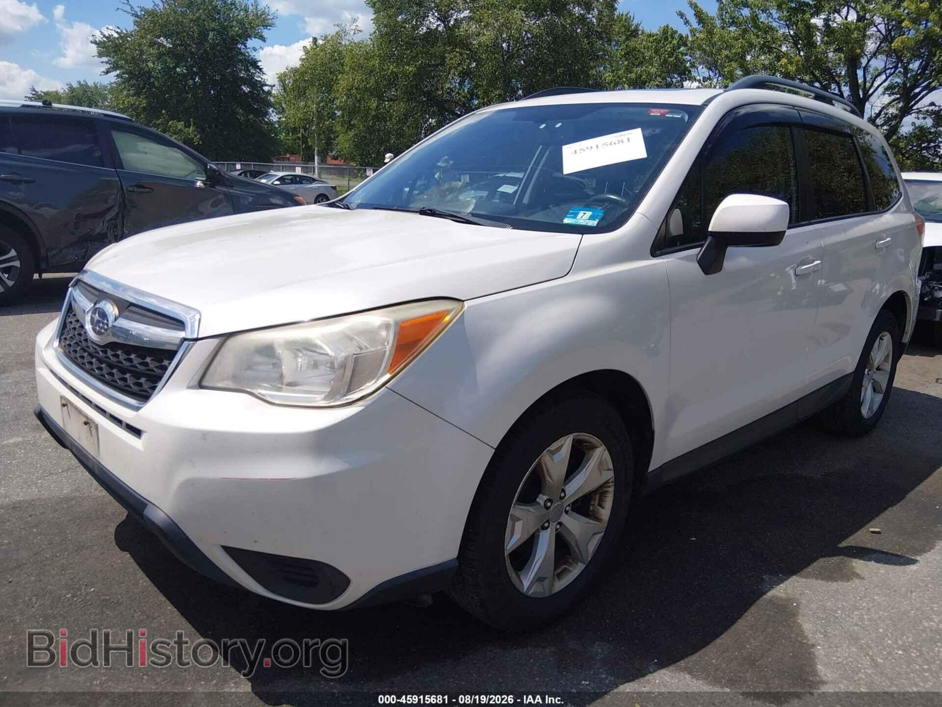 2014 SUBARU FORESTER - VIN: JF2SJAEC2EH470121 - Фото 2