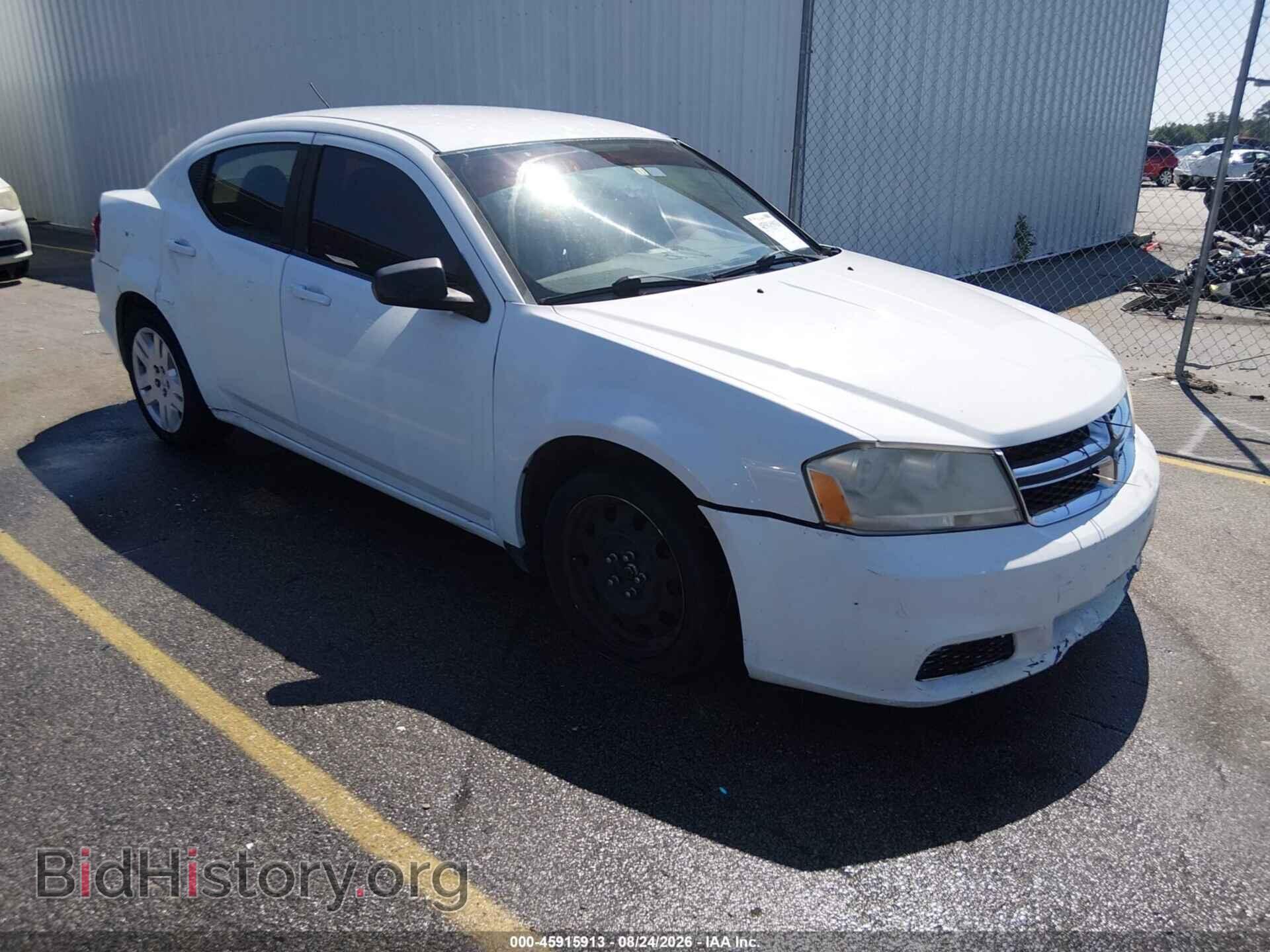 Photo 1C3CDZAB1CN174550 - DODGE AVENGER 2012