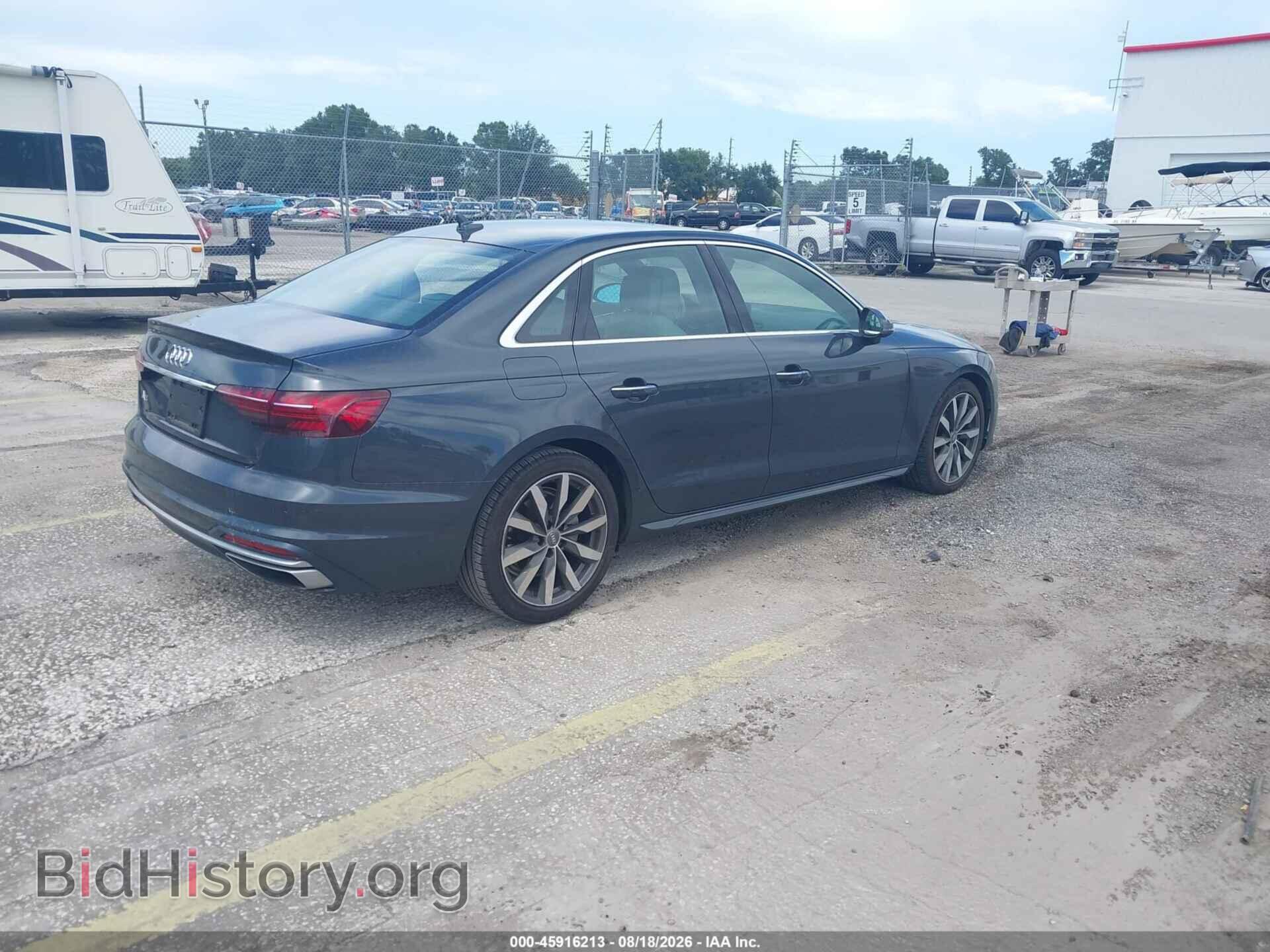 2020 AUDI A4 - VIN: WAUHMAF40LA040209 - Фото 4
