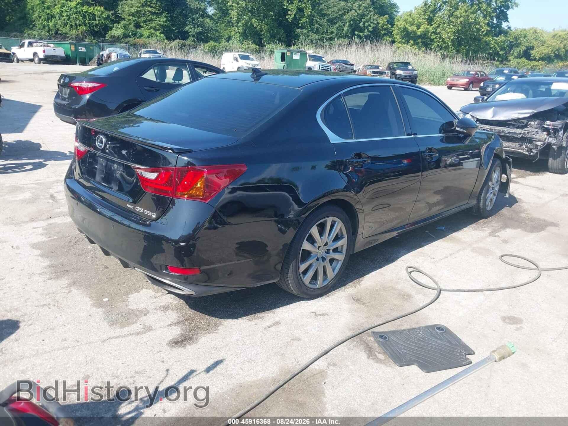 2013 LEXUS GS 350 - VIN: JTHCE1BL7D5005554 - Photo 4