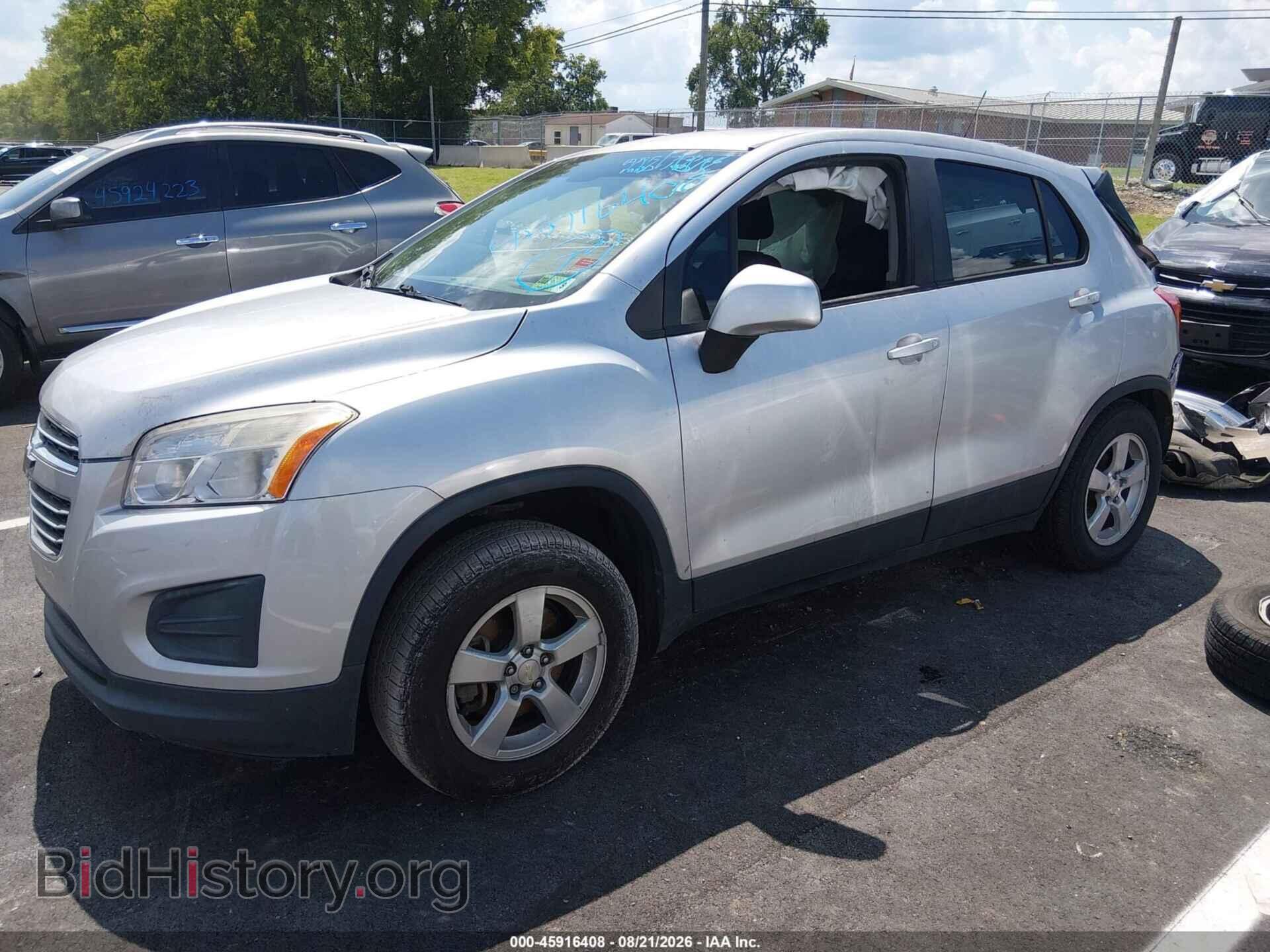 2016 CHEVROLET TRAX - VIN: KL7CJNSB3GB750512 - Фото 2