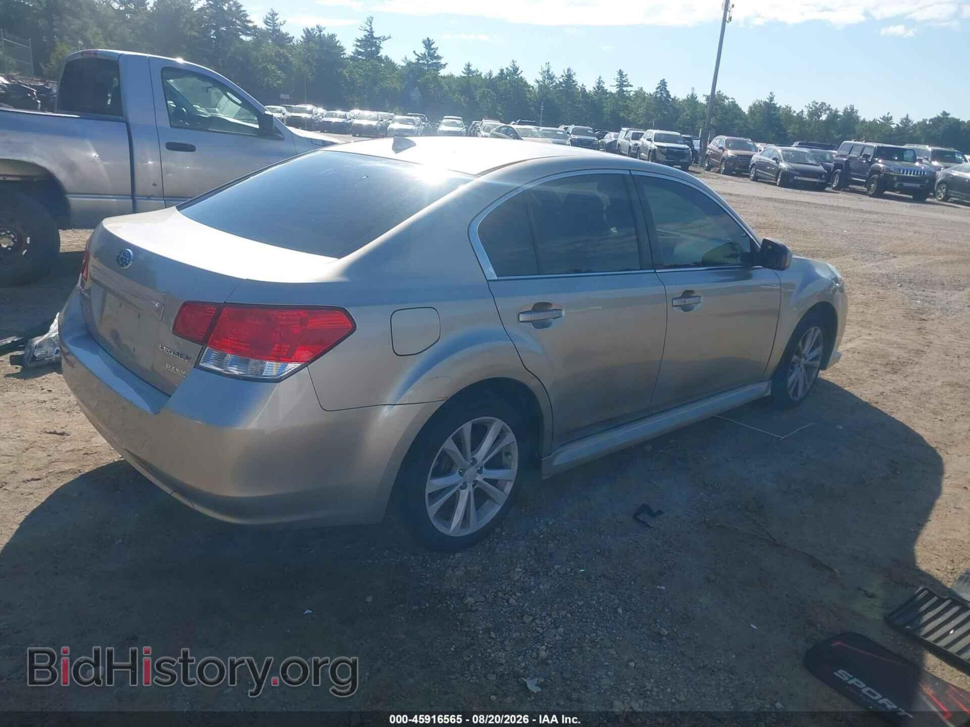 2014 SUBARU LEGACY - VIN: 4S3BMBC60E3027732 - Фото 4