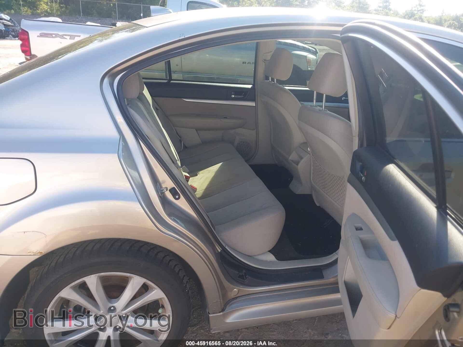 2014 SUBARU LEGACY - VIN: 4S3BMBC60E3027732 - Фото 8