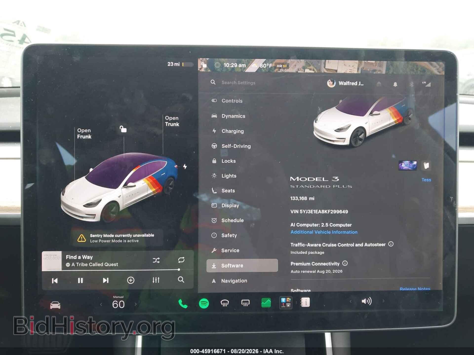 2019 TESLA MODEL 3 - VIN: 5YJ3E1EA8KF299649 - Photo 7