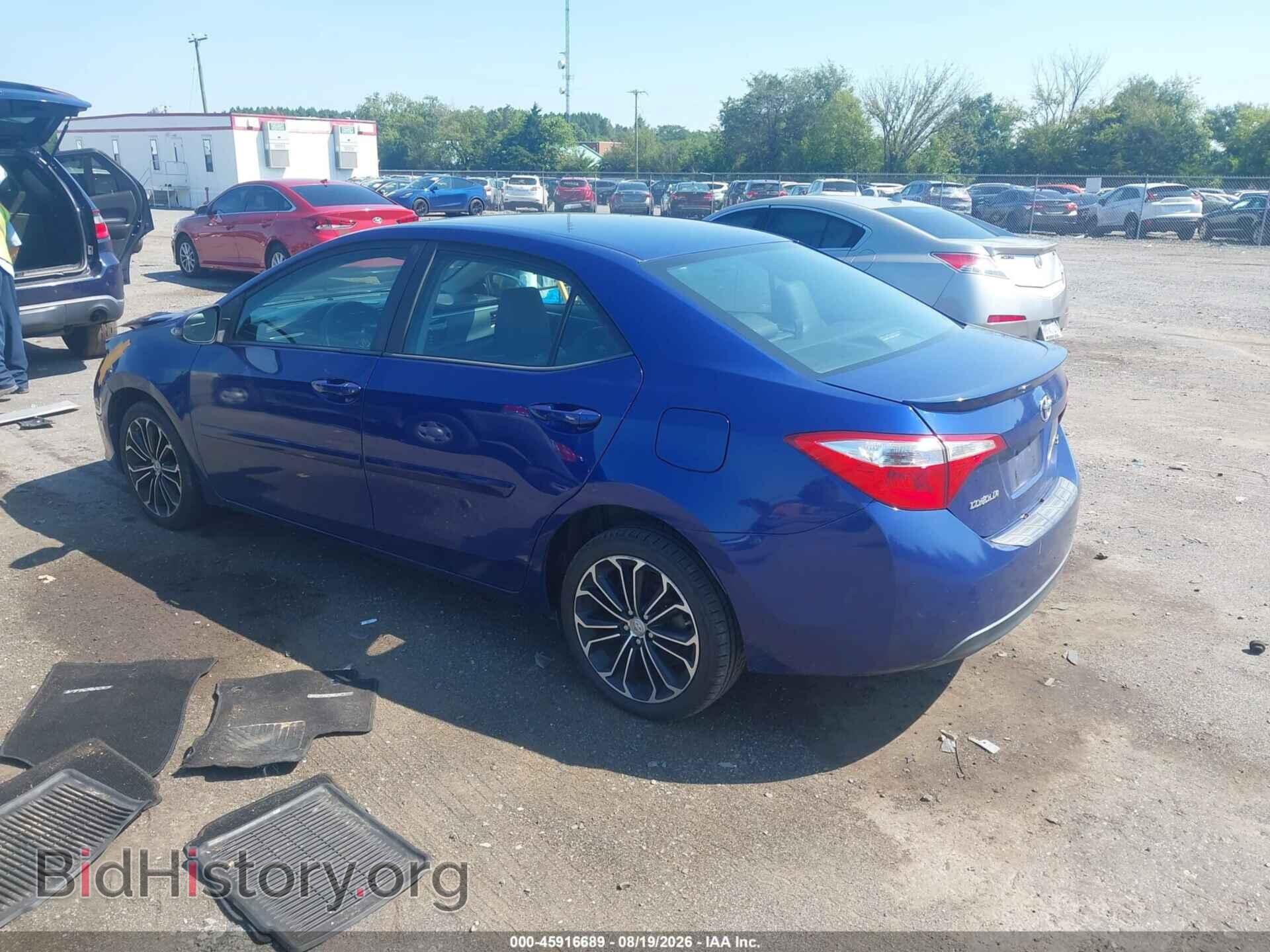 2015 TOYOTA COROLLA - VIN: 2T1BURHE1FC373709 - Фото 3