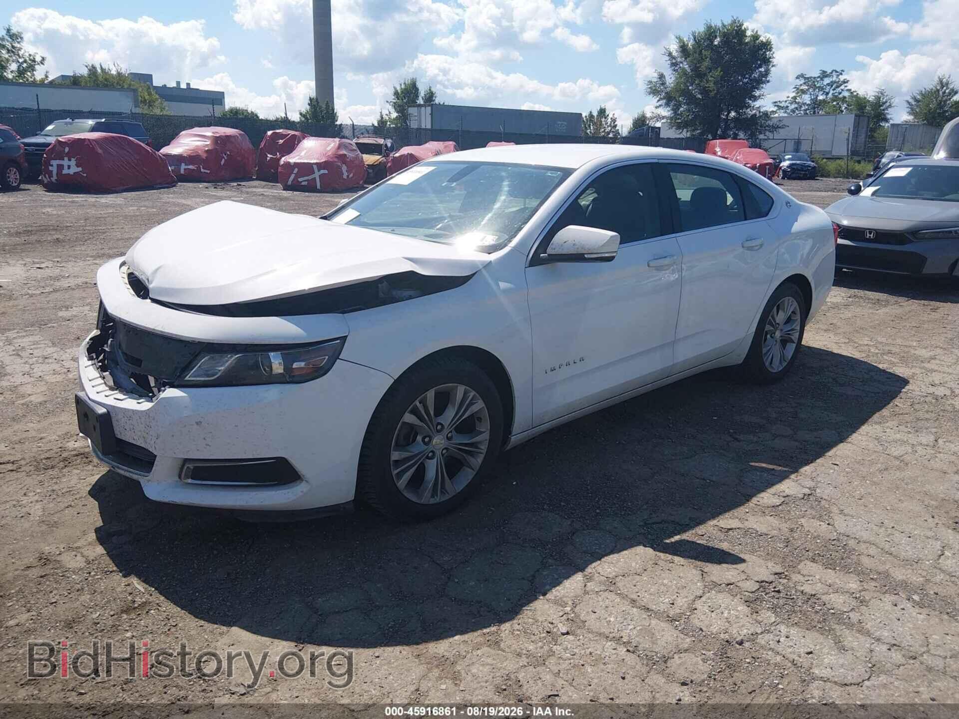 2014 CHEVROLET IMPALA - VIN: 1G1115SL2EU131414 - Фото 2