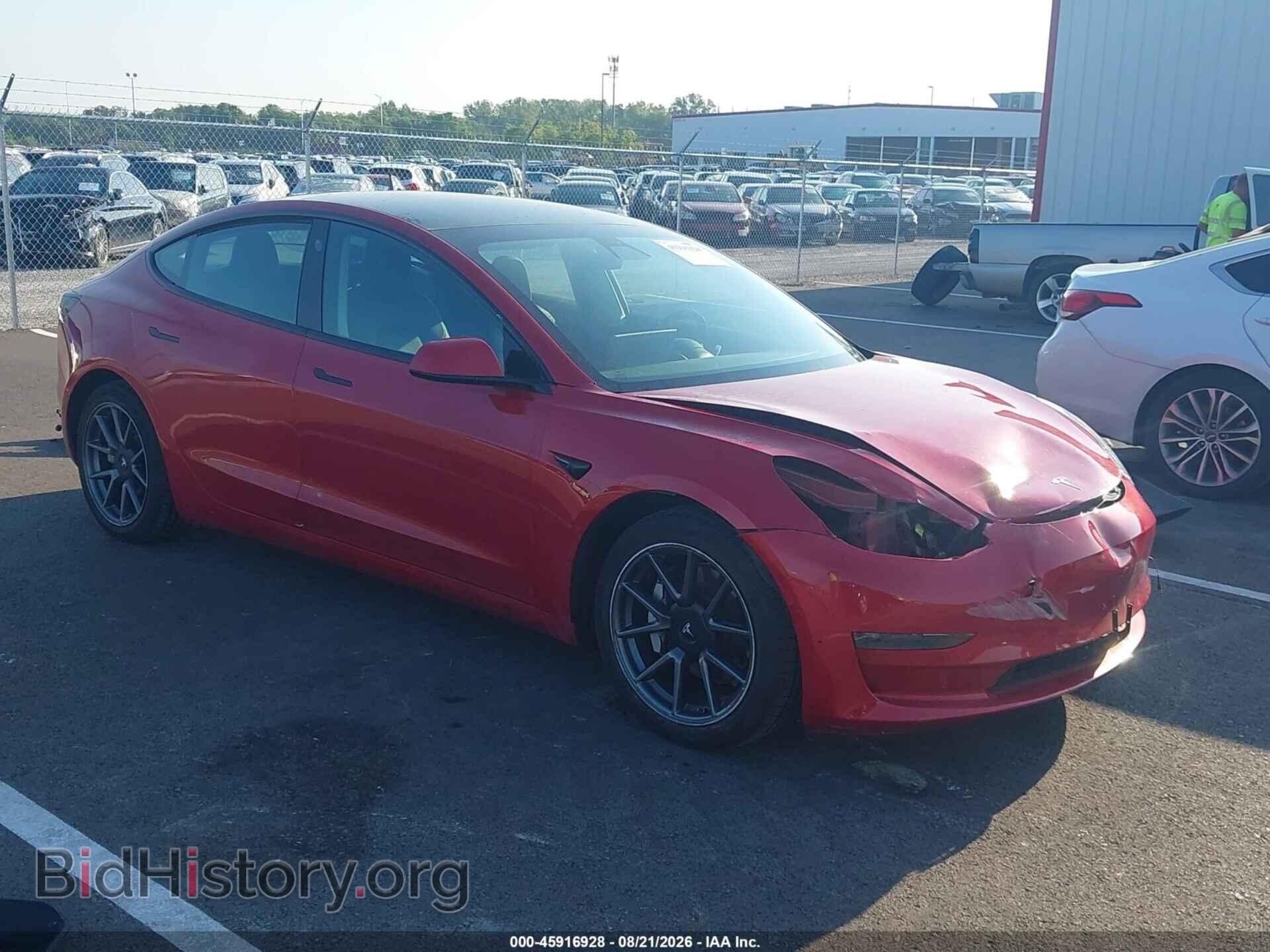 2021 Tesla MODEL 3 (VIN 5YJ3E1EA9MF976761) — фото 1 из 18, IAAI, повреждение: передняя часть