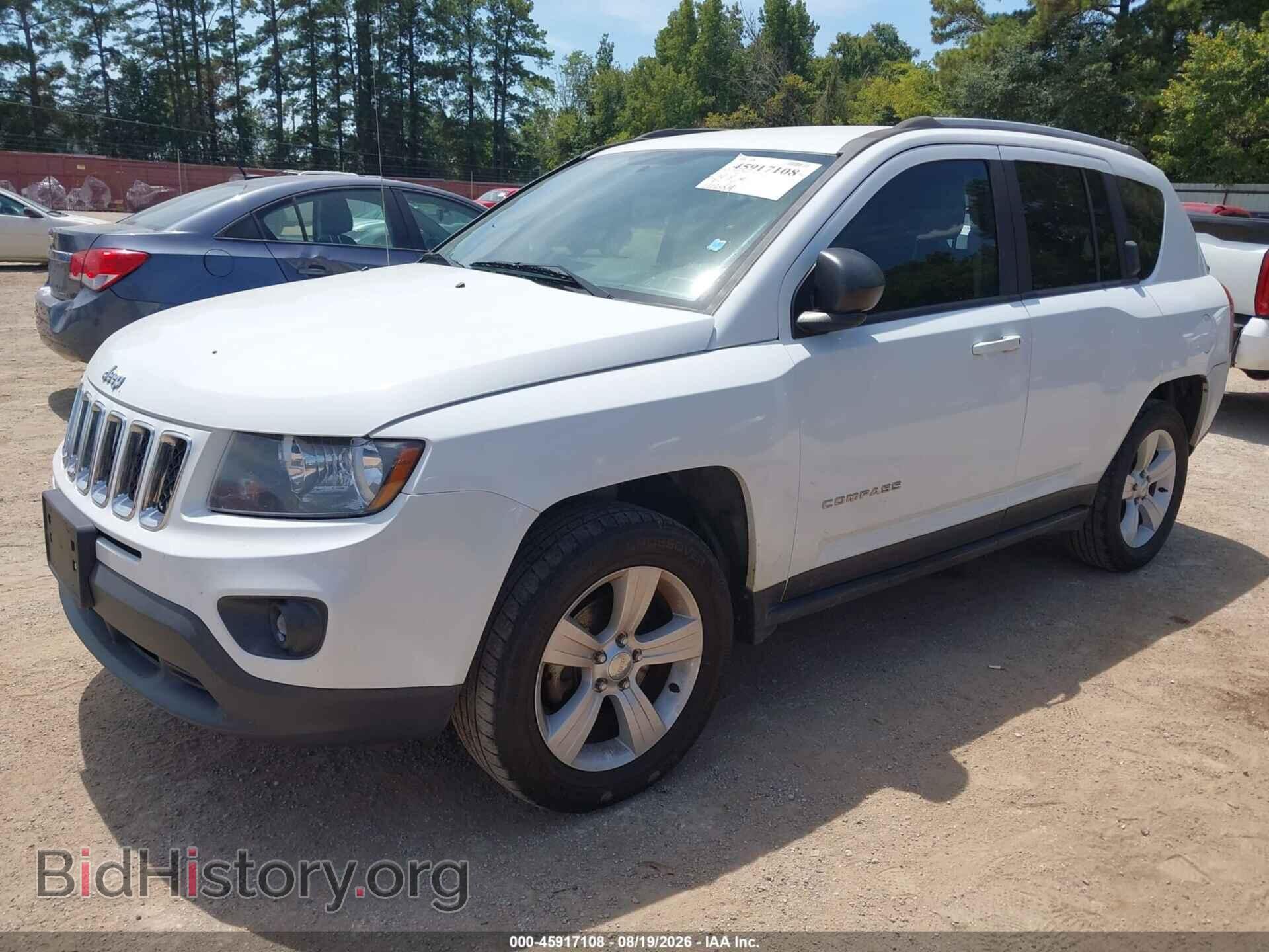2016 JEEP COMPASS - VIN: 1C4NJCBA6GD793902 - Фото 2