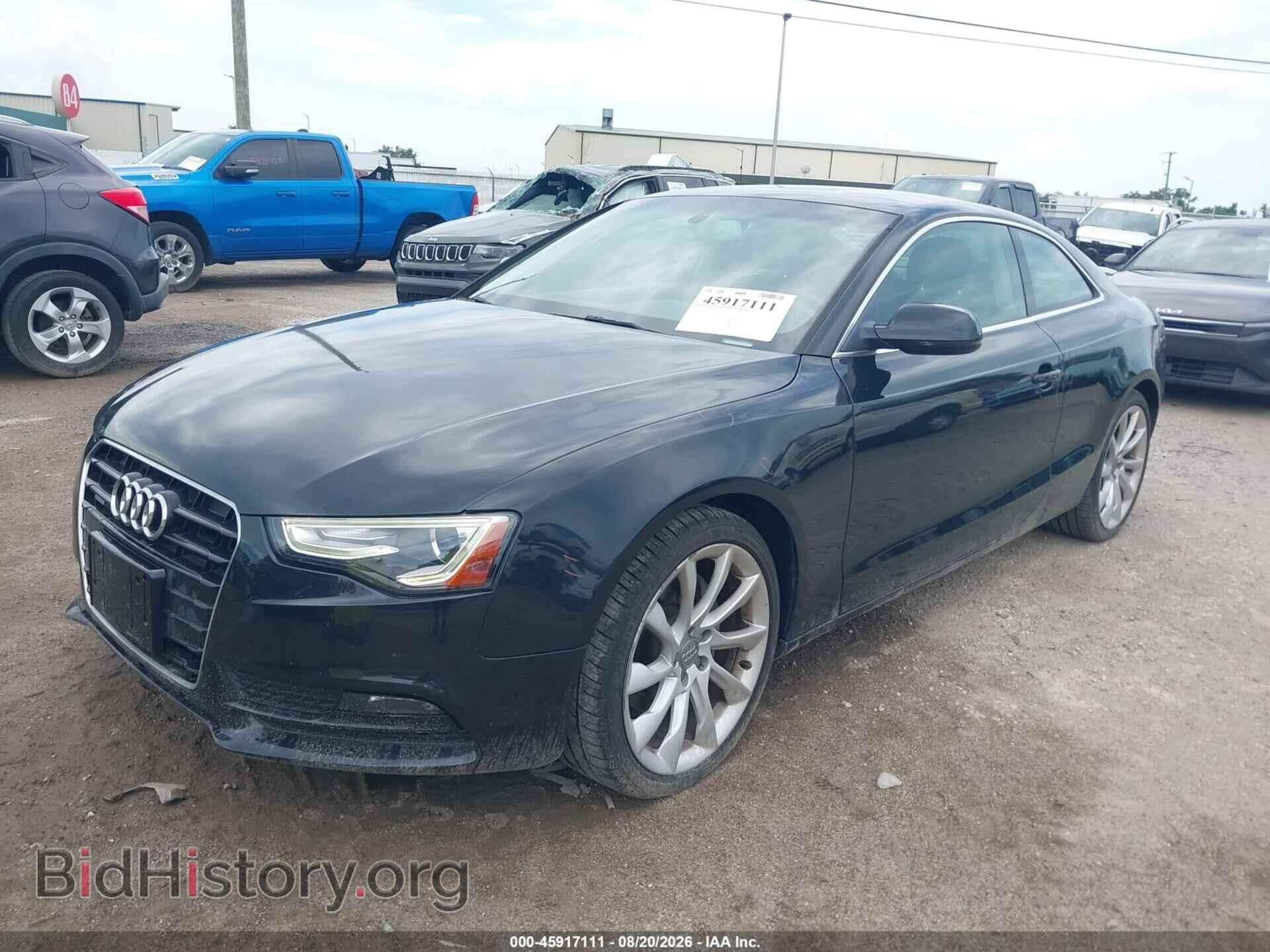2014 AUDI A5 - VIN: WAULFAFR7EA027654 - Фото 2