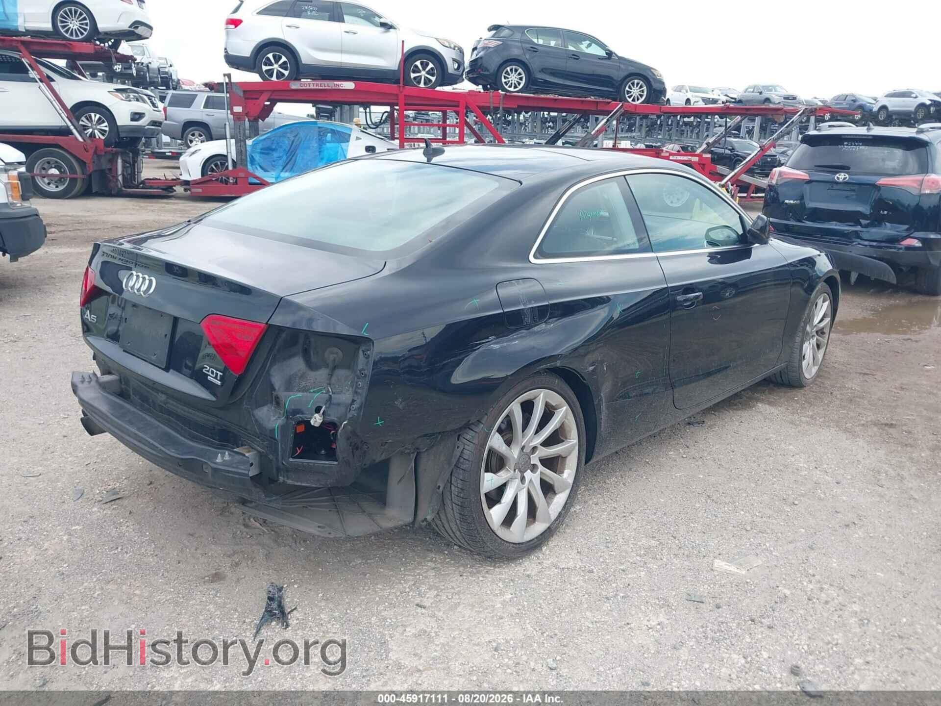 2014 AUDI A5 - VIN: WAULFAFR7EA027654 - Фото 4