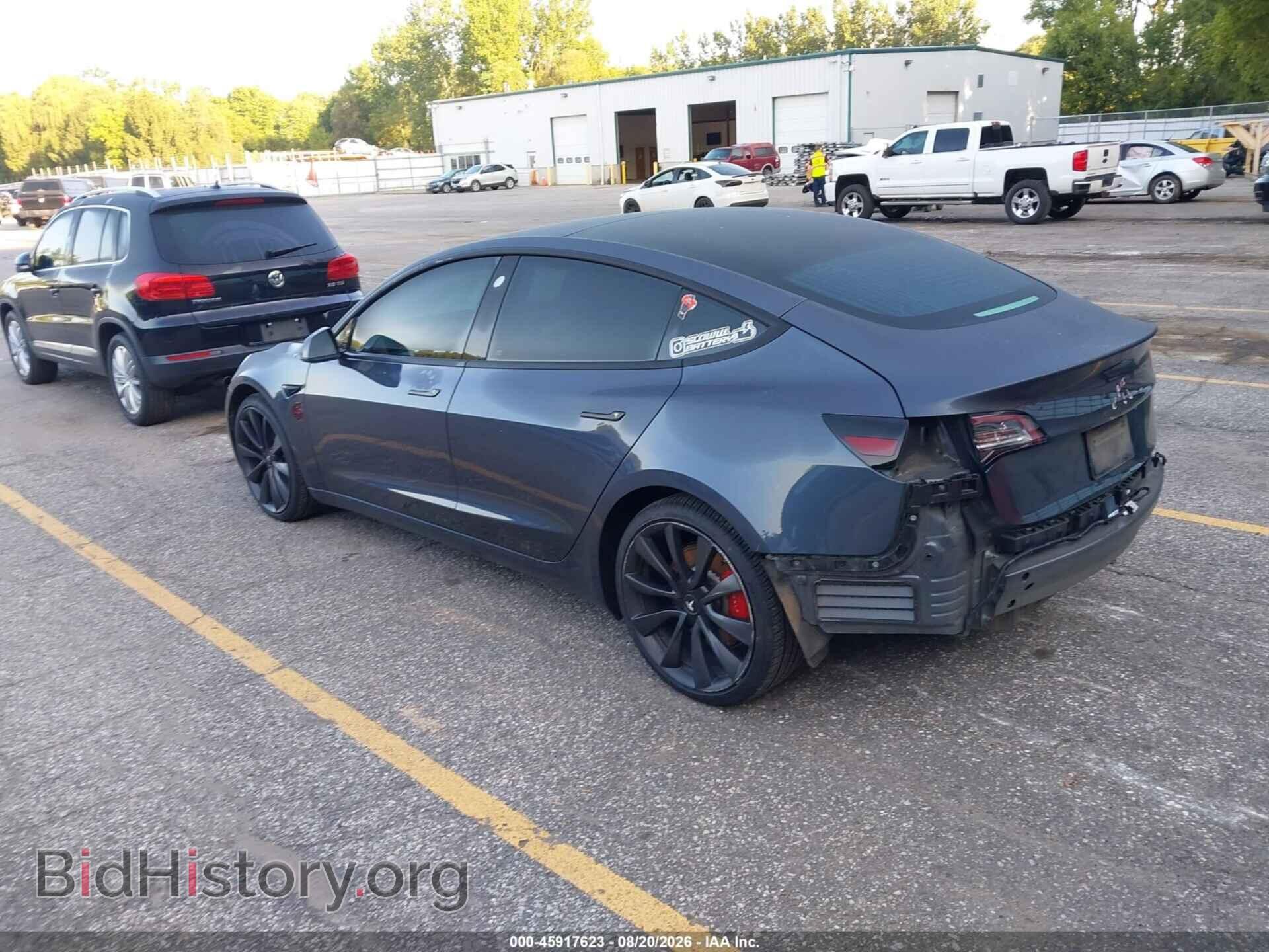 2020 TESLA MODEL 3 - VIN: 5YJ3E1ECXLF603390 - Фото 3