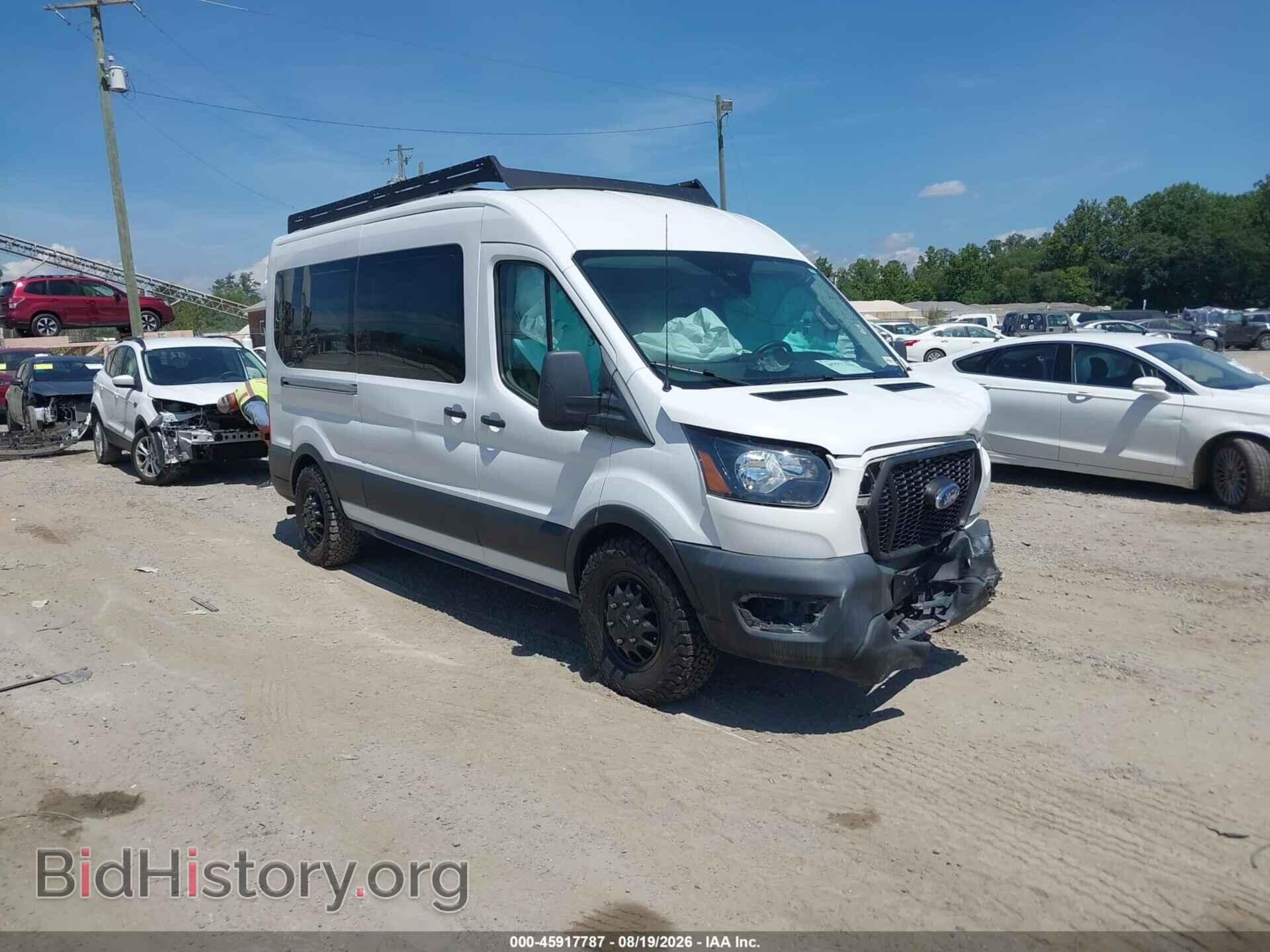 Photo 1FBAX9C80MKA42608 - FORD TRANSIT-350 PASSENGER VAN 2021