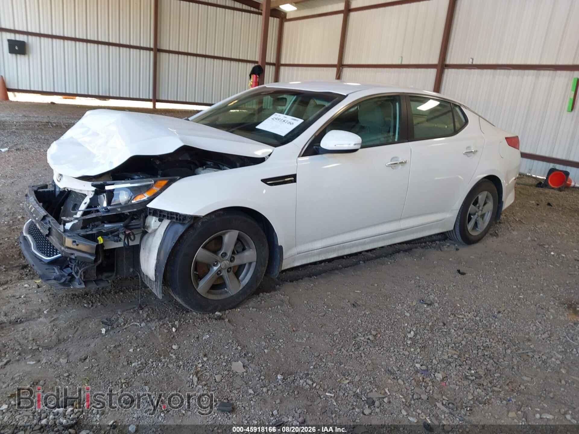 2015 KIA OPTIMA - VIN: KNAGM4A70F5627232 - Photo 2
