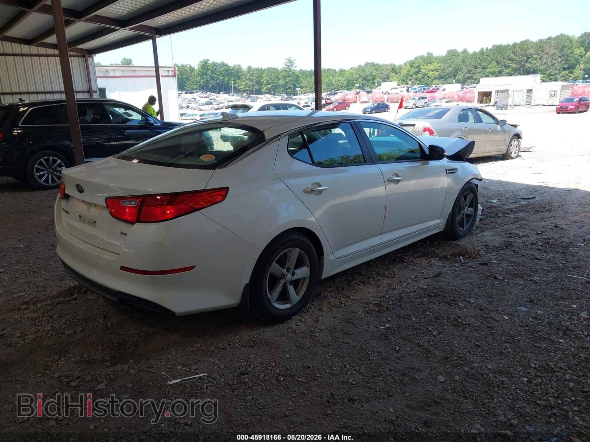2015 KIA OPTIMA - VIN: KNAGM4A70F5627232 - Photo 4