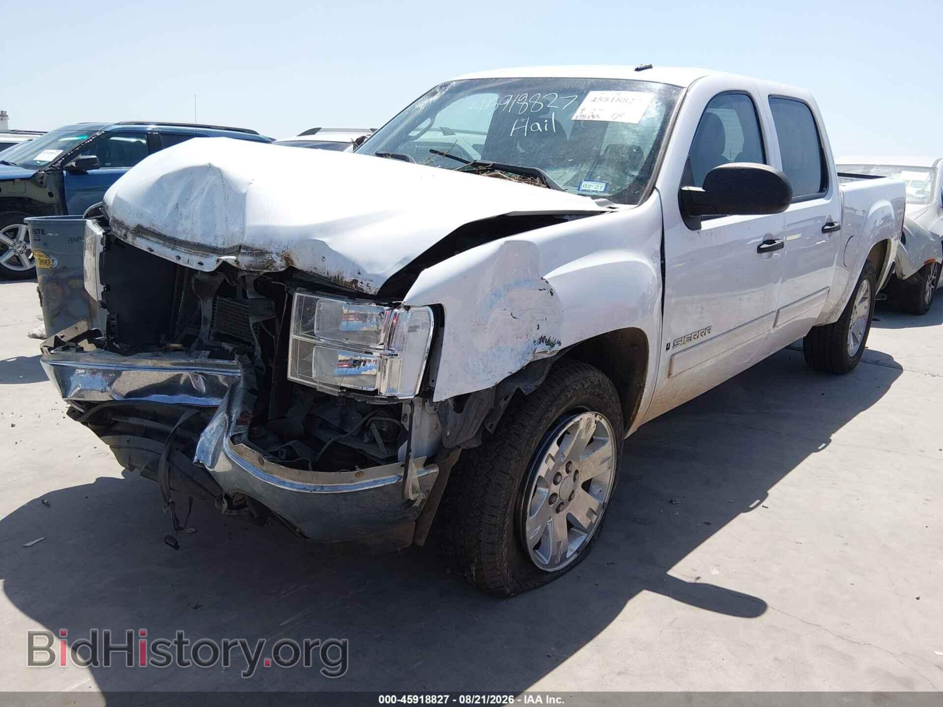 2008 GMC SIERRA 1500 - VIN: 2GTEC13J381339701 - Фото 2