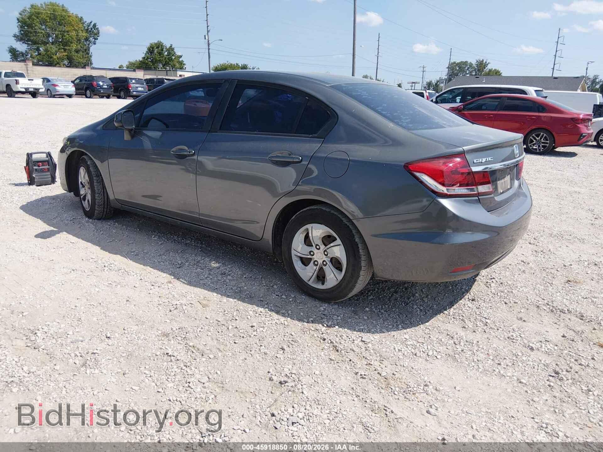 2013 HONDA CIVIC - VIN: 19XFB2F57DE018446 - Фото 3