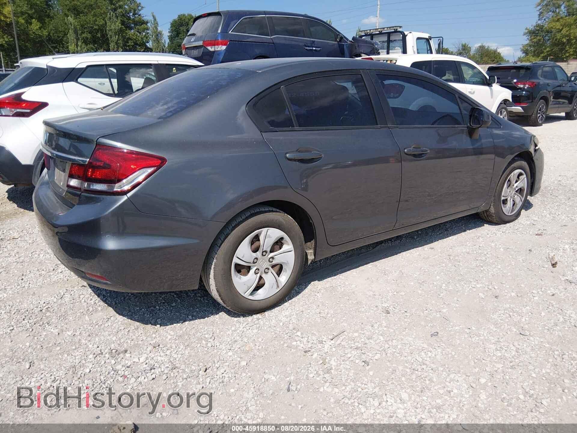2013 HONDA CIVIC - VIN: 19XFB2F57DE018446 - Фото 4