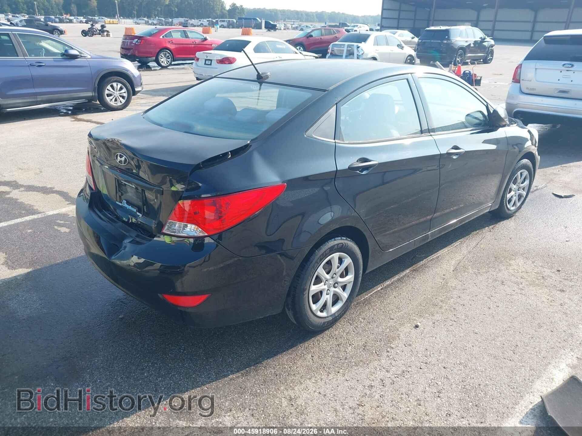 2012 HYUNDAI ACCENT - VIN: KMHCT4AE5CU050519 - Photo 4
