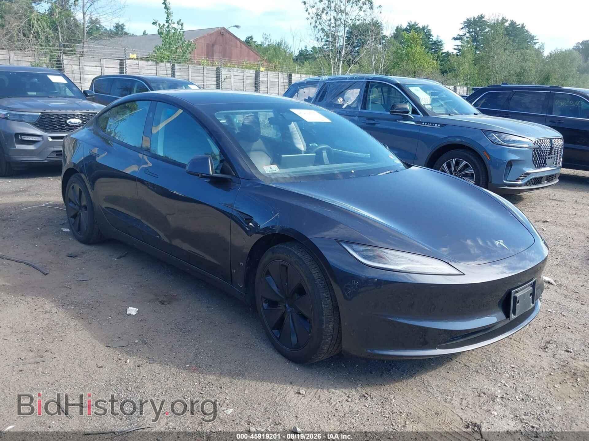 Photo 5YJ3E1EA1RF755503 - TESLA MODEL 3 2024