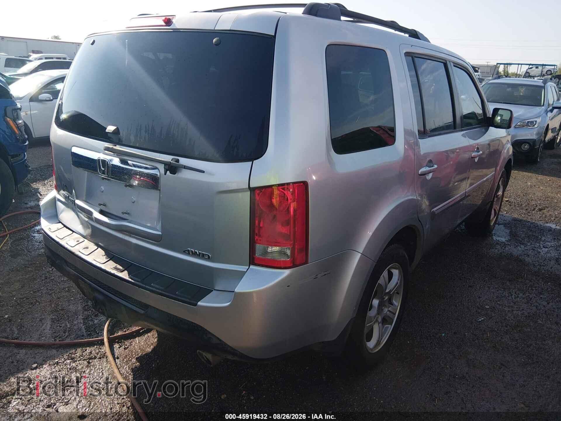 2012 HONDA PILOT - VIN: 5FNYF4H40CB012669 - Фото 4