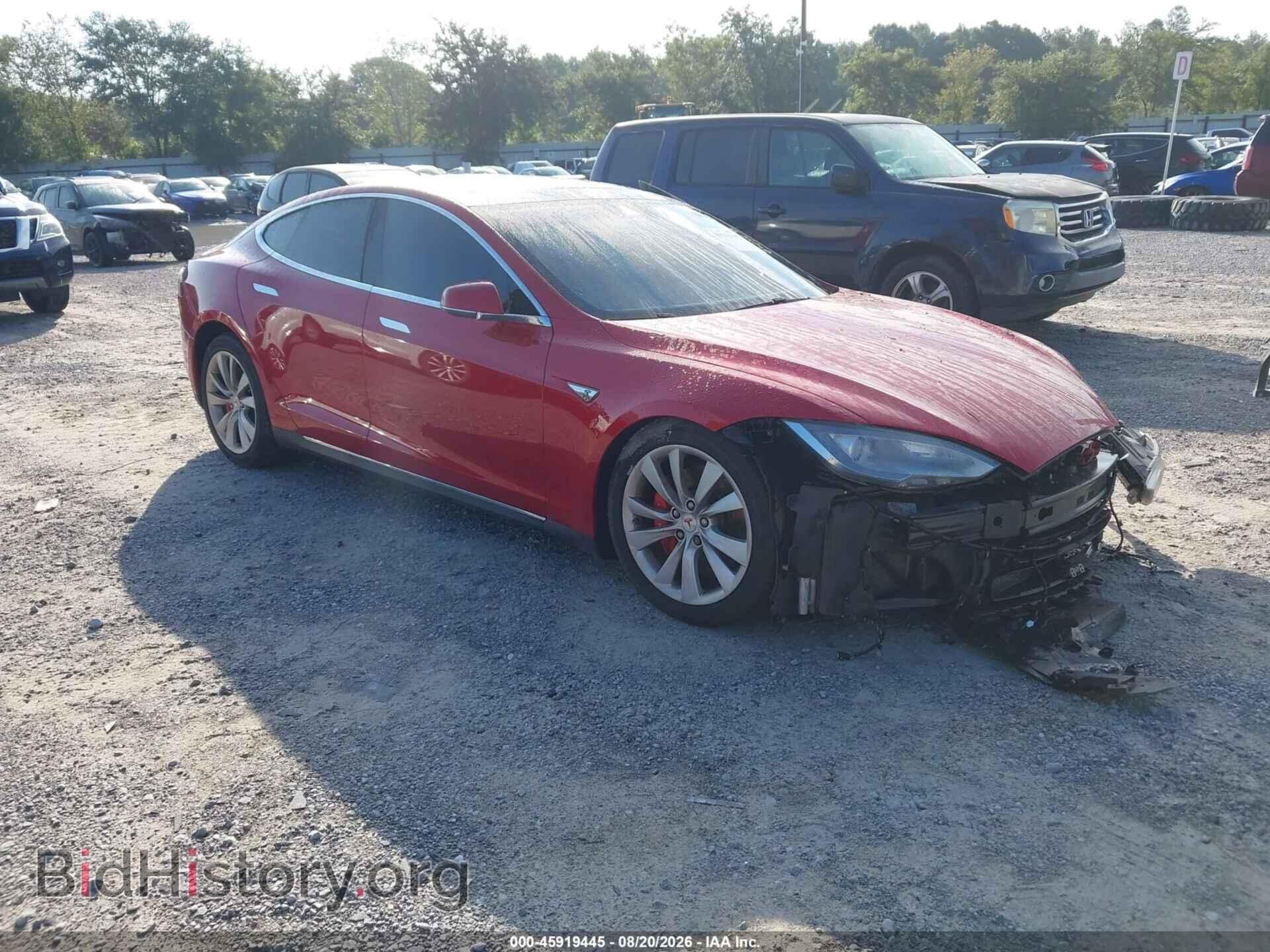 Фотография 5YJSA1H28EFP62681 - TESLA MODEL S 2014