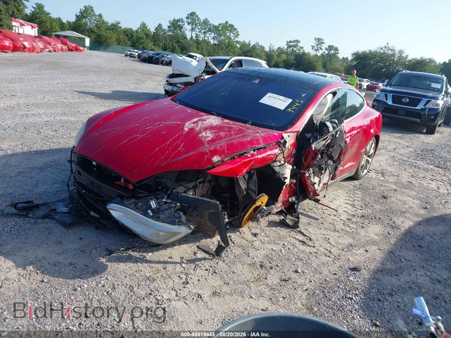 2014 TESLA MODEL S - VIN: 5YJSA1H28EFP62681 - Photo 2
