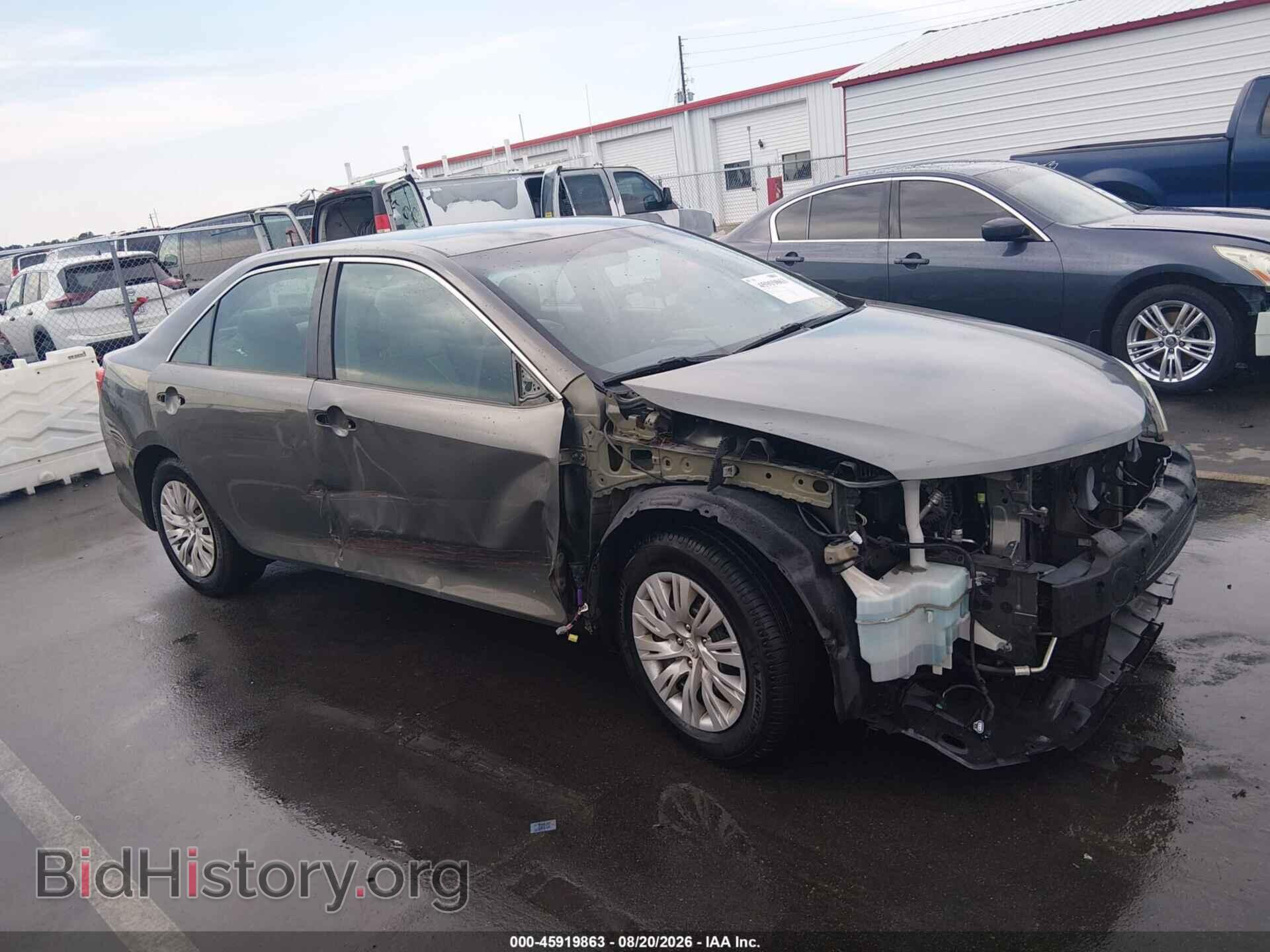 Photo 4T1BF1FK4CU554463 - TOYOTA CAMRY 2012