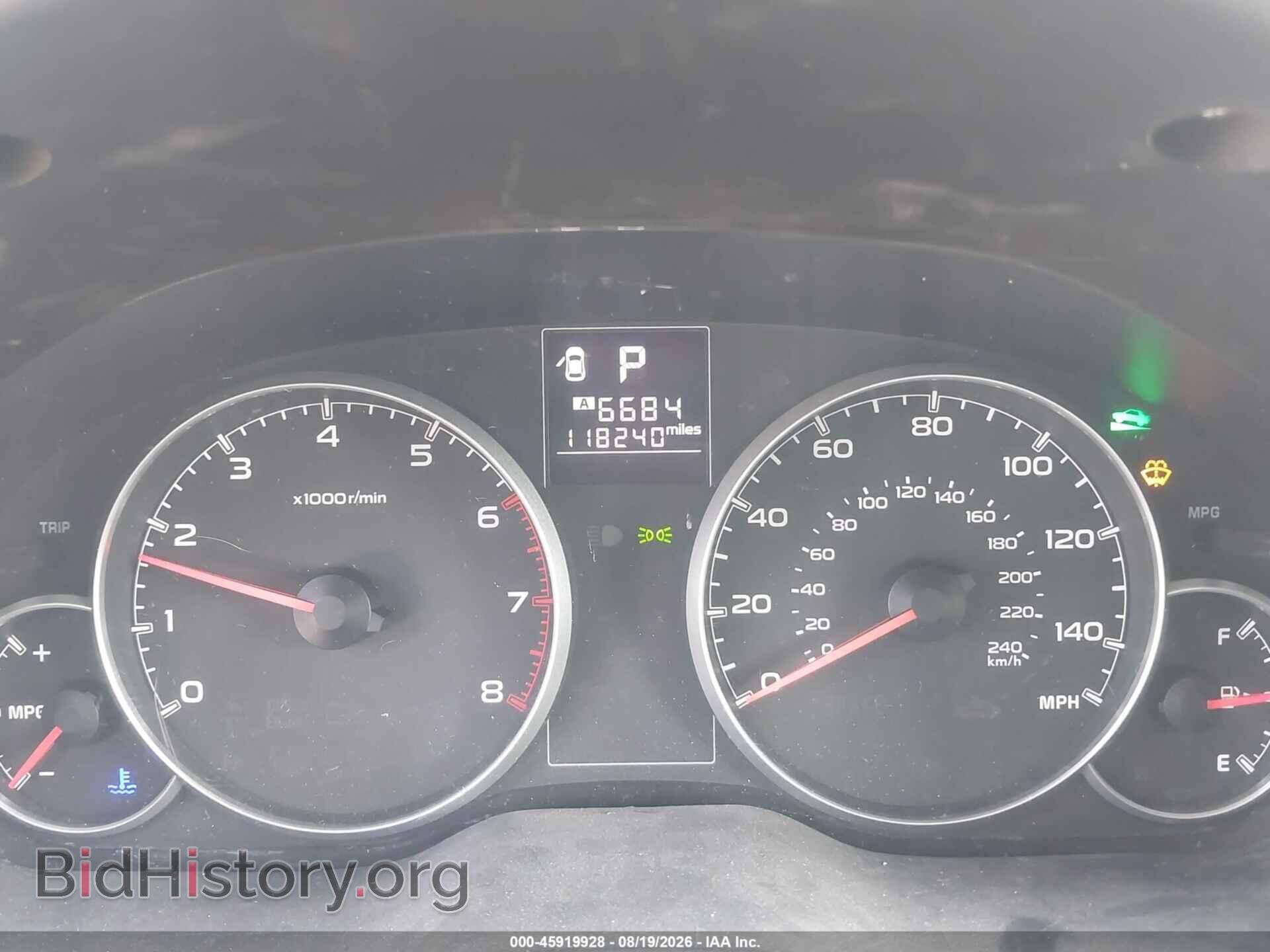 2014 SUBARU OUTBACK - VIN: 4S4BRBDCXE3230516 - Фото 7