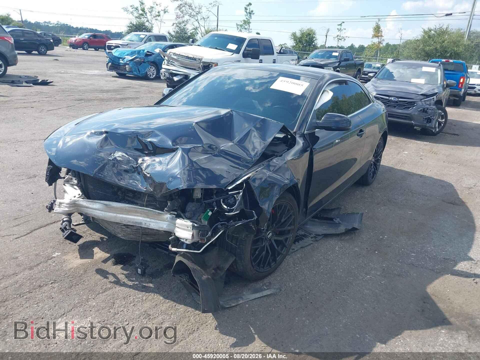 2014 AUDI A5 - VIN: WAUCFAFR1EA002216 - Photo 2
