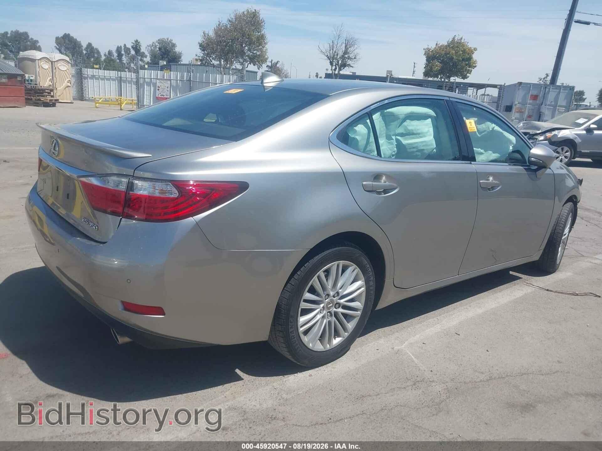 2015 LEXUS ES 350 - VIN: JTHBK1GG3F2174930 - Фото 4
