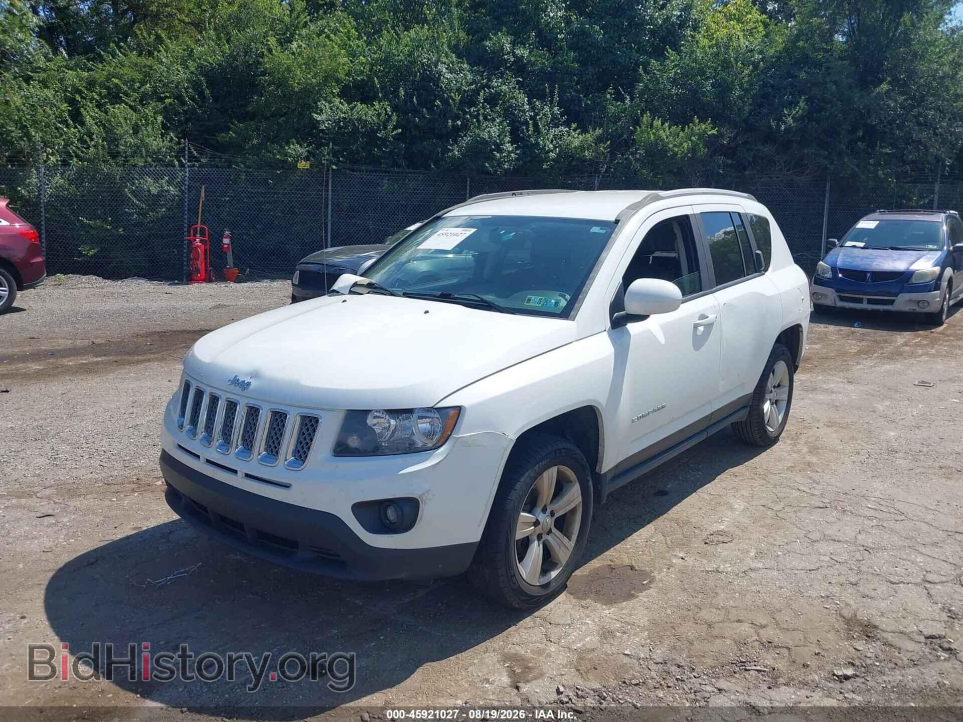 2016 JEEP COMPASS - VIN: 1C4NJDEB5GD541925 - Фото 2