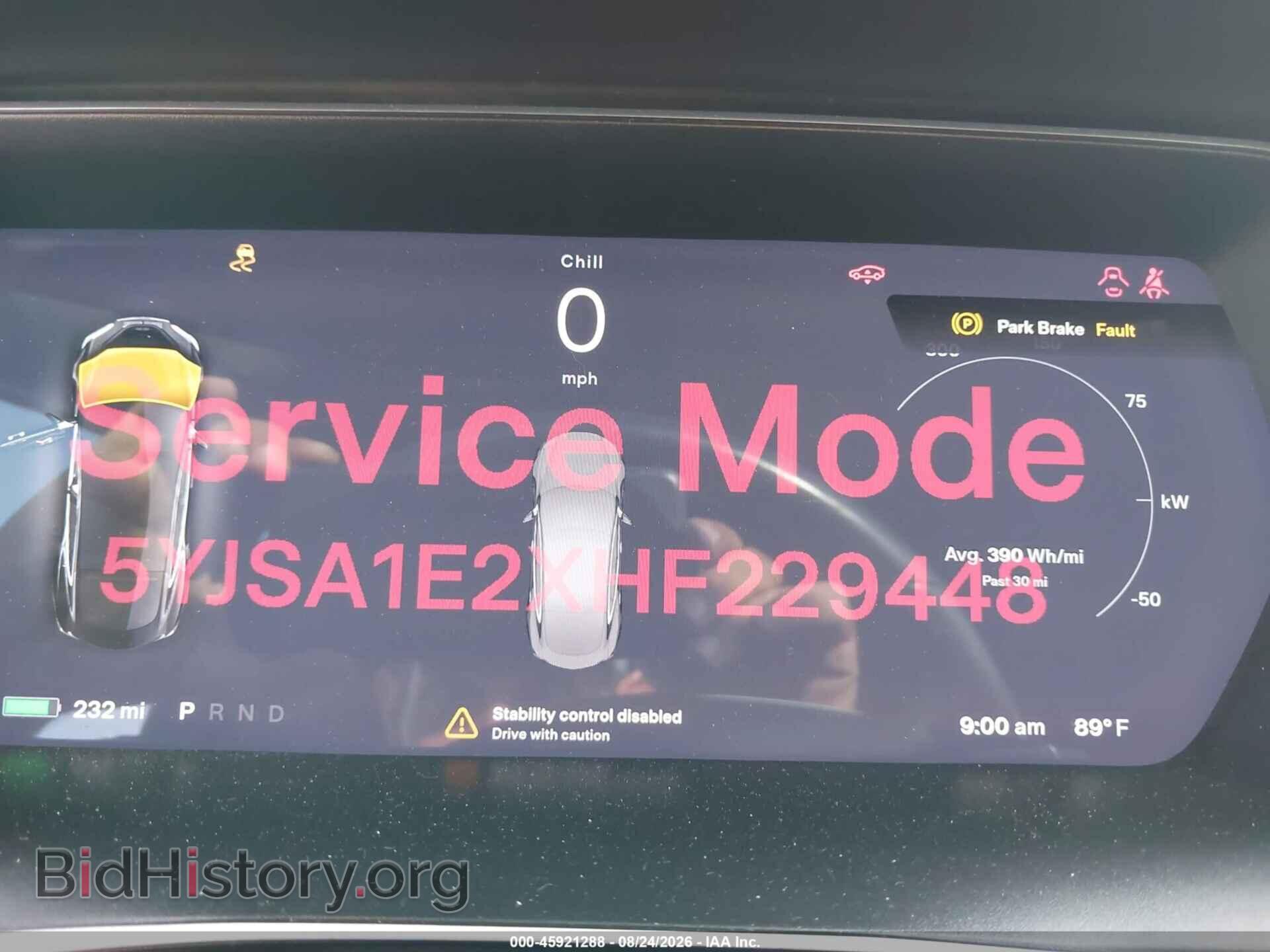 2017 TESLA MODEL S - VIN: 5YJSA1E2XHF229448 - Photo 7