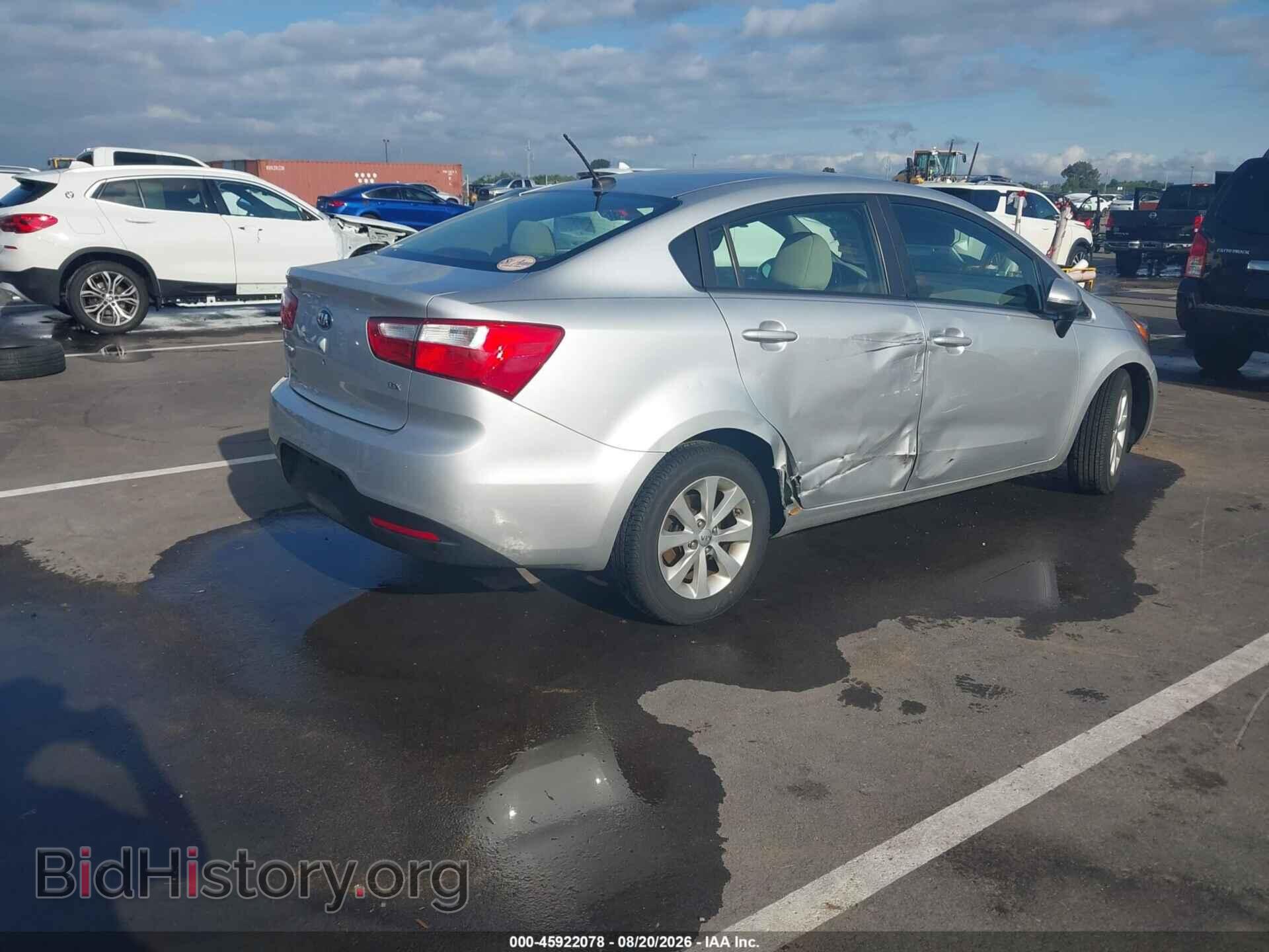 2013 KIA RIO - VIN: KNADN4A39D6196023 - Photo 4