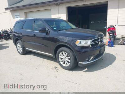 2019 Dodge DURANGO SXT AWD, black — VIN 1C4RDJAG8KC769974, IAAI