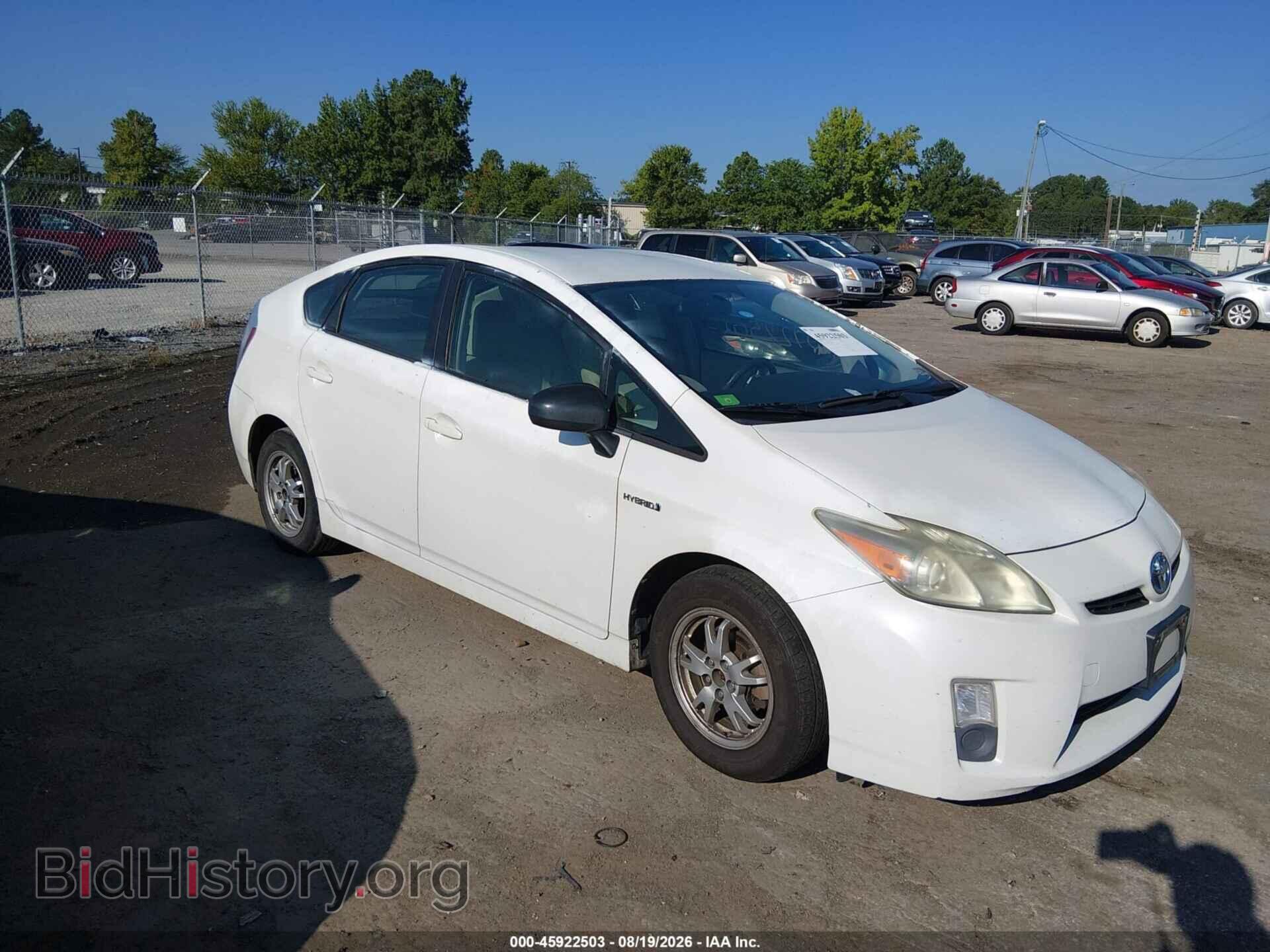 Фотография JTDKN3DU9A0051846 - TOYOTA PRIUS 2010