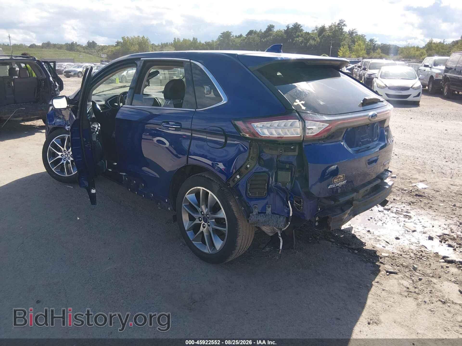 2015 FORD EDGE - VIN: 2FMTK4K95FBB49582 - Фото 3