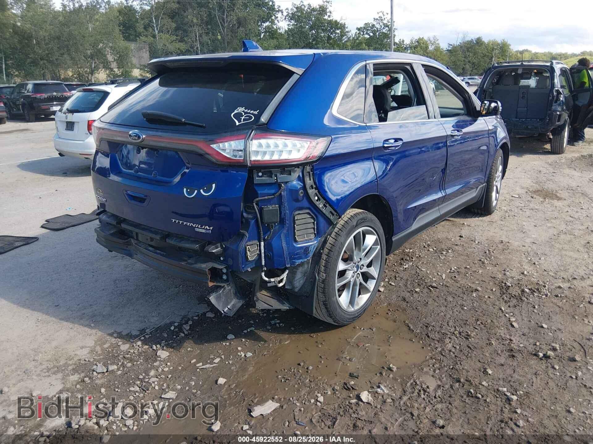 2015 FORD EDGE - VIN: 2FMTK4K95FBB49582 - Фото 4