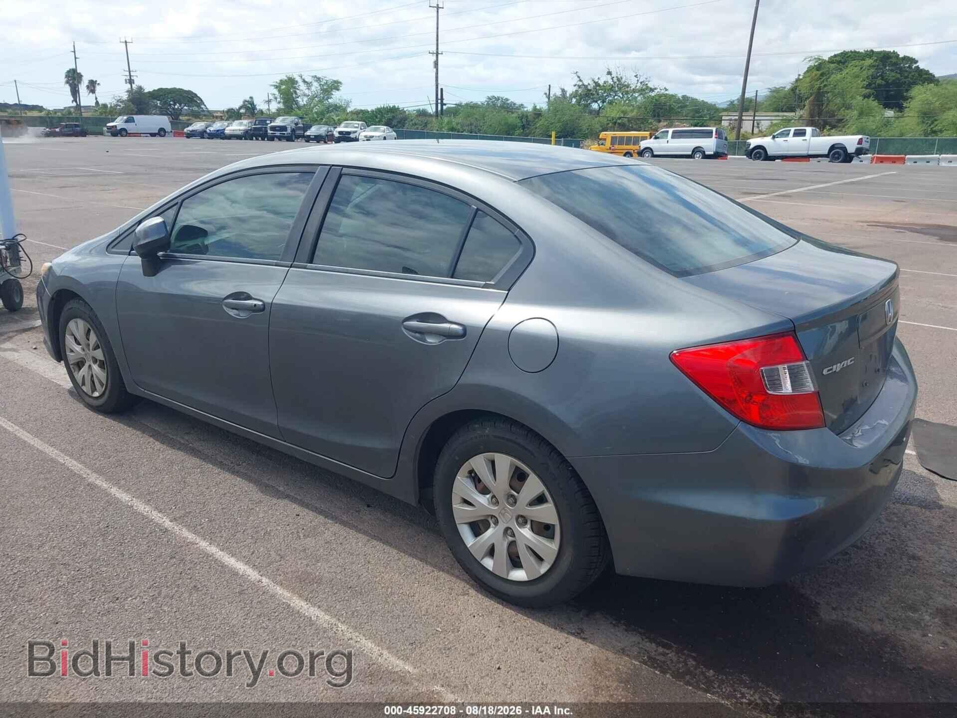 2012 HONDA CIVIC - VIN: 19XFB2F56CE359268 - Фото 3