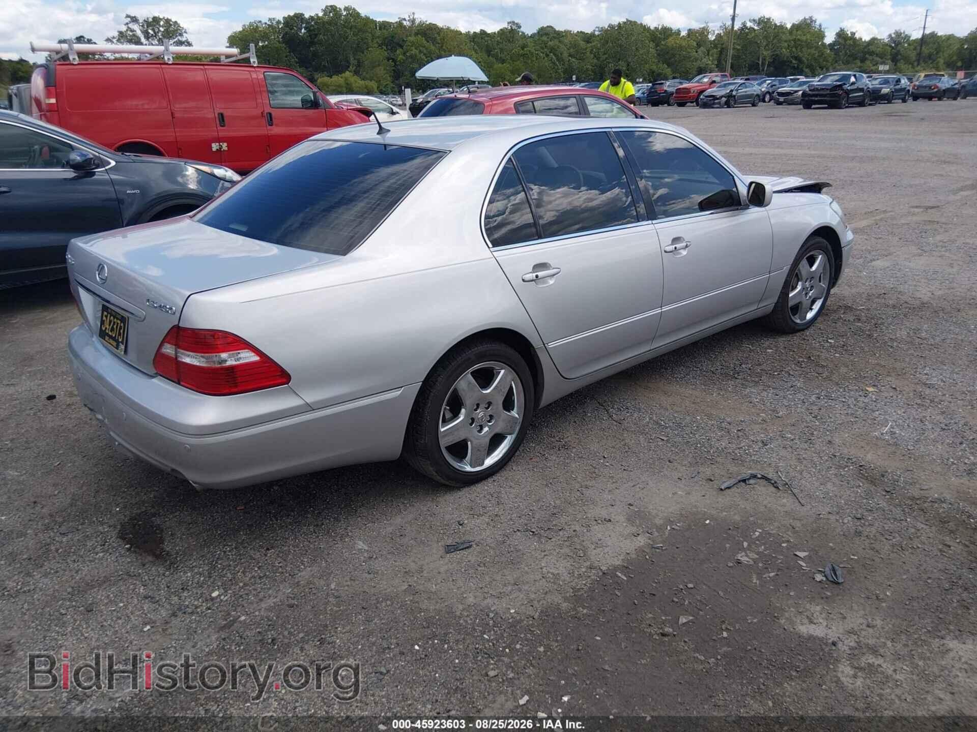 2005 LEXUS LS 430 - VIN: JTHBN36F855008329 - Photo 4