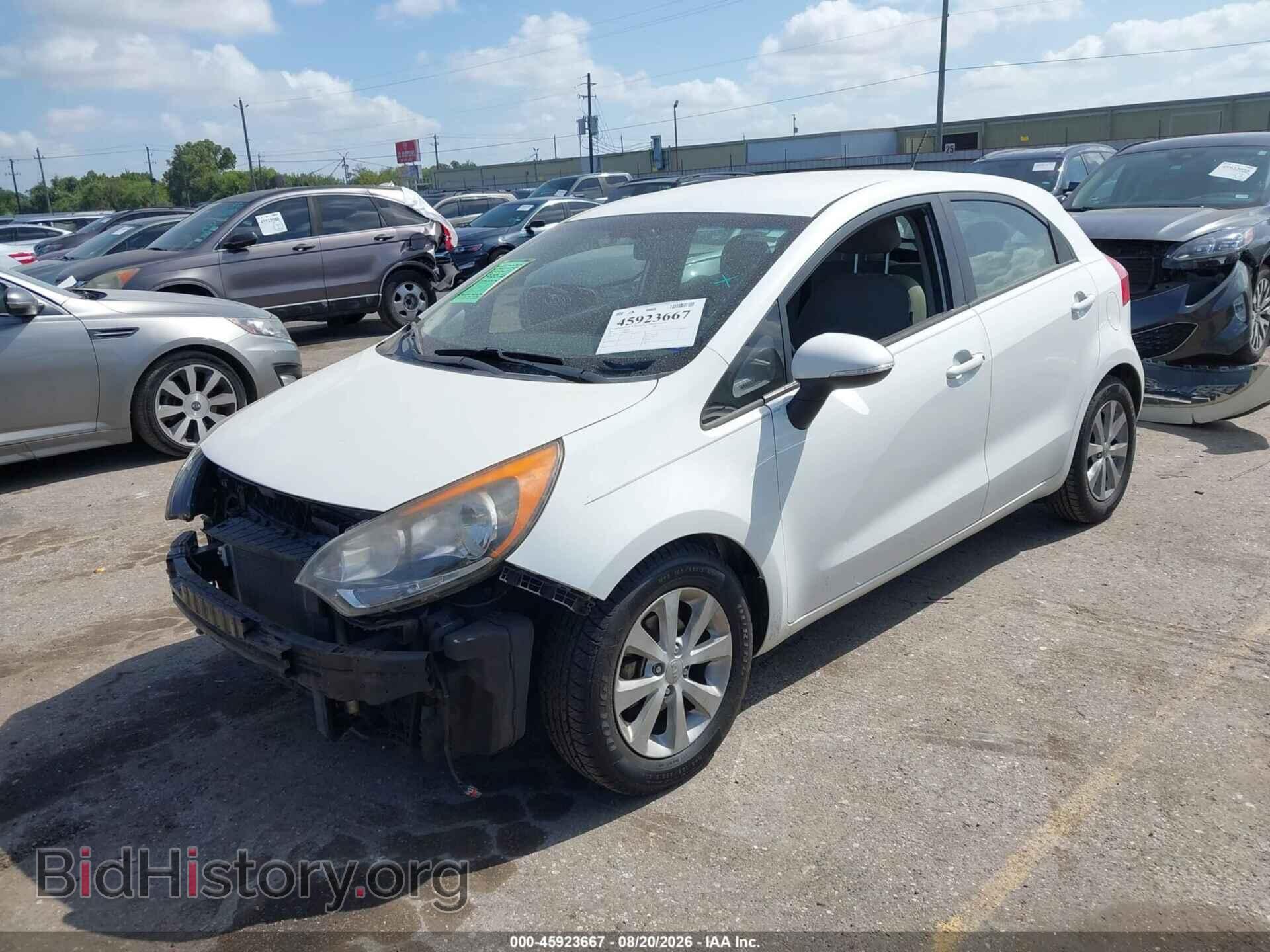 2014 KIA RIO - VIN: KNADN5A36E6391245 - Photo 2