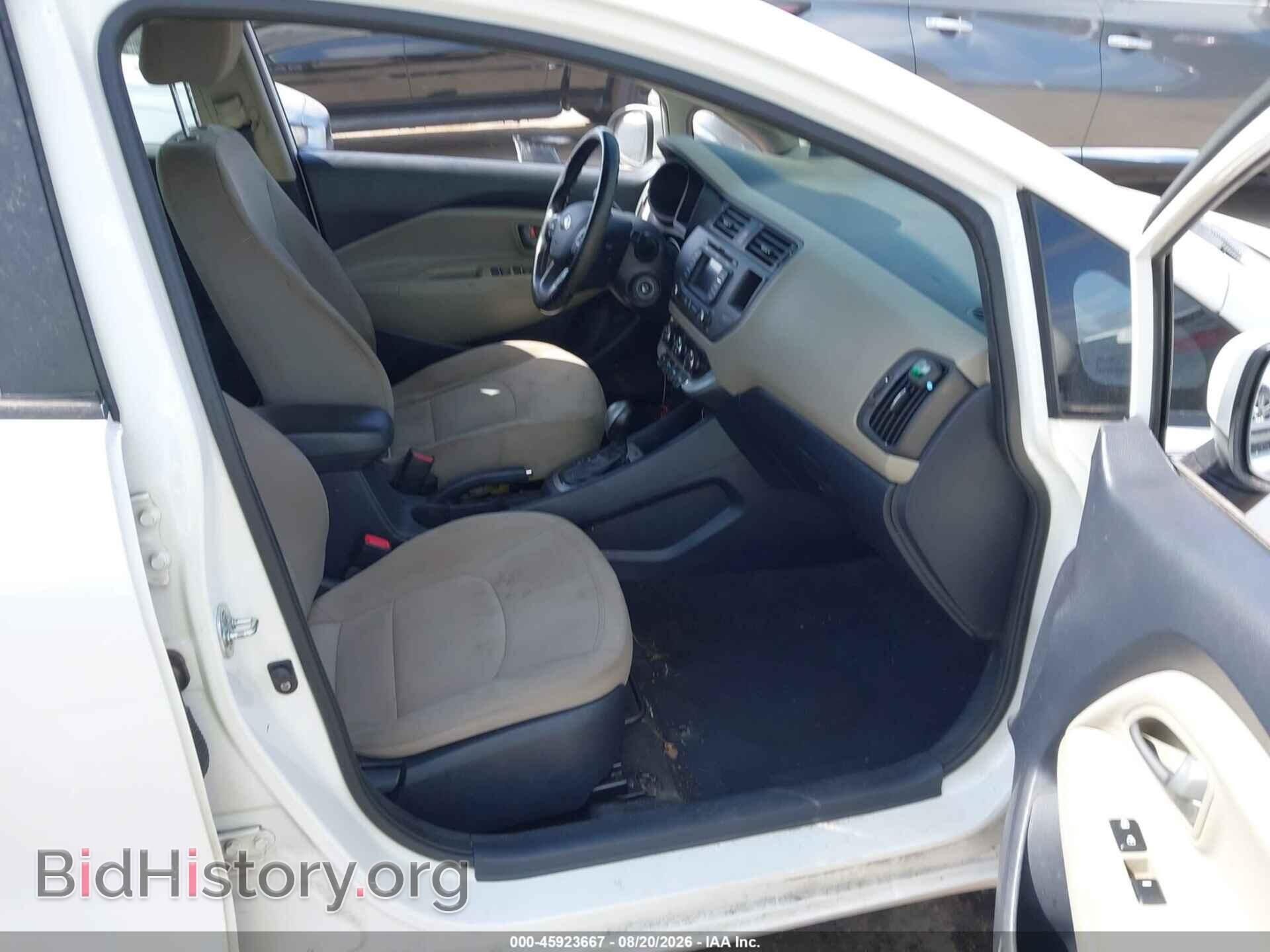 2014 KIA RIO - VIN: KNADN5A36E6391245 - Photo 5