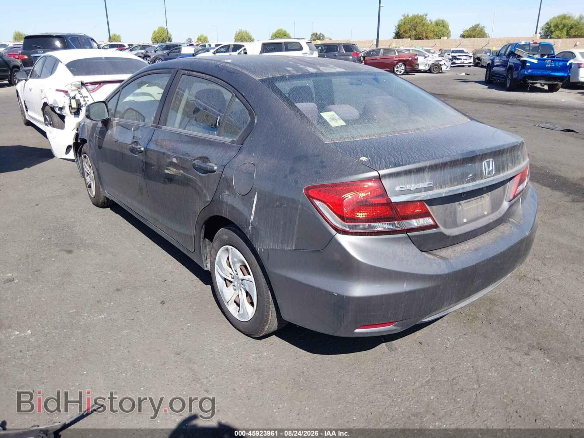 2013 HONDA CIVIC - VIN: 2HGFB2F52DH589641 - Фото 3