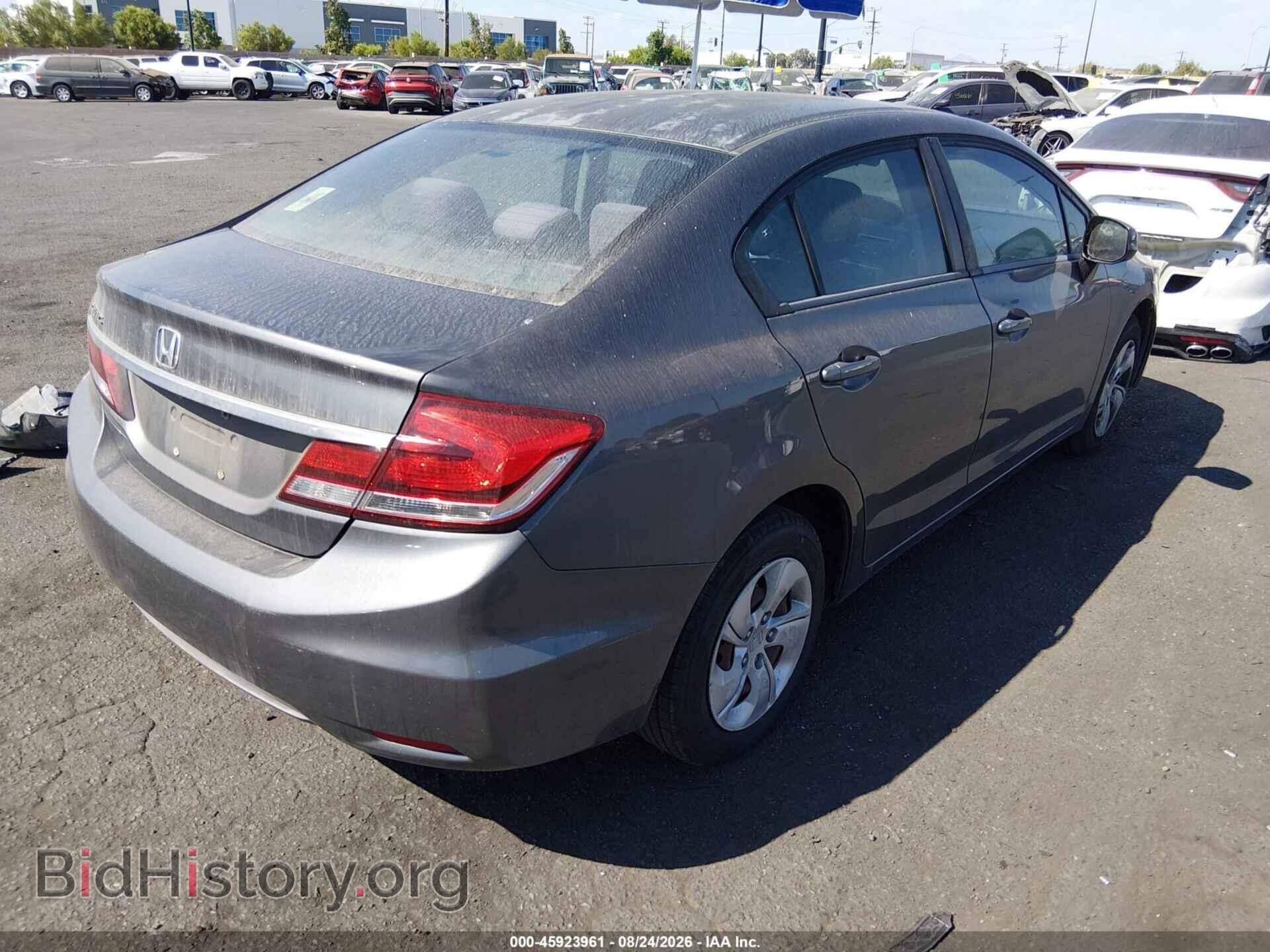 2013 HONDA CIVIC - VIN: 2HGFB2F52DH589641 - Фото 4