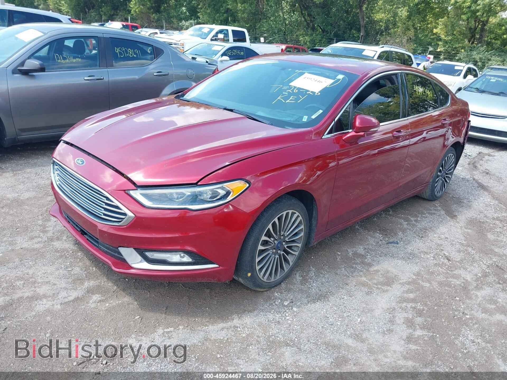 2017 FORD FUSION - VIN: 3FA6P0H96HR104194 - Фото 2