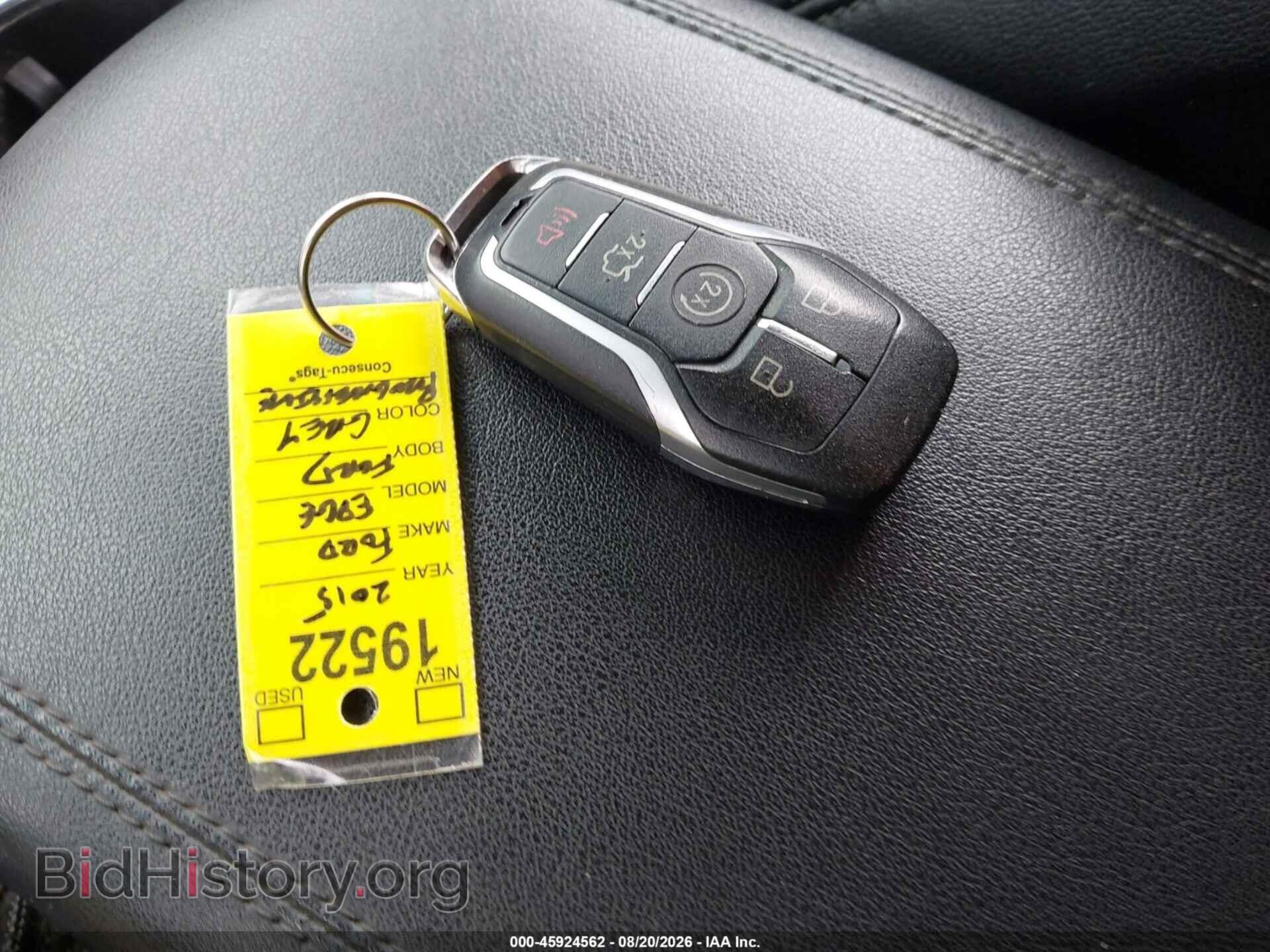 2015 FORD EDGE - VIN: 2FMTK4J81FBB94351 - Photo 11