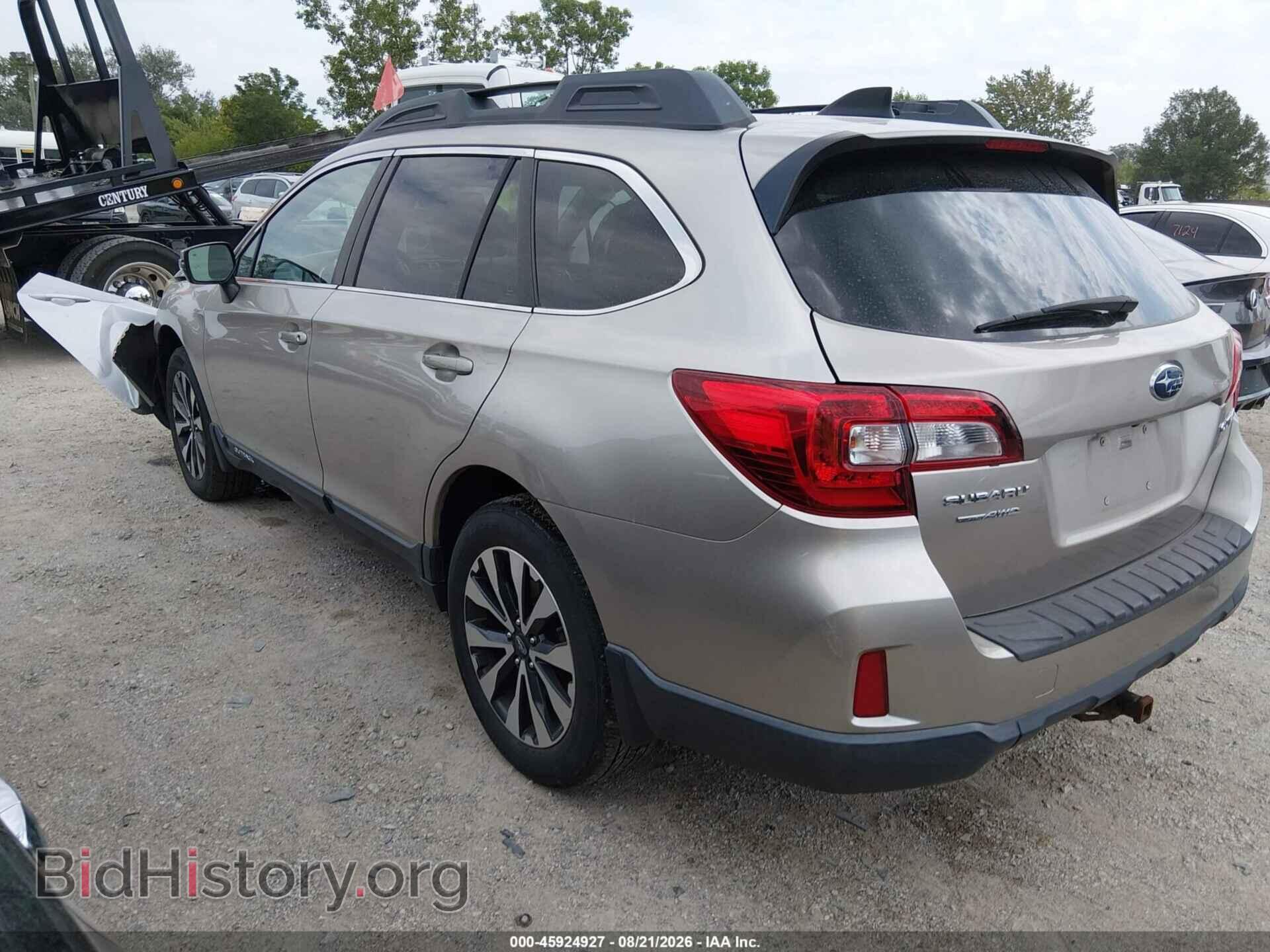 2016 SUBARU OUTBACK - VIN: 4S4BSBNC3G3346811 - Фото 3